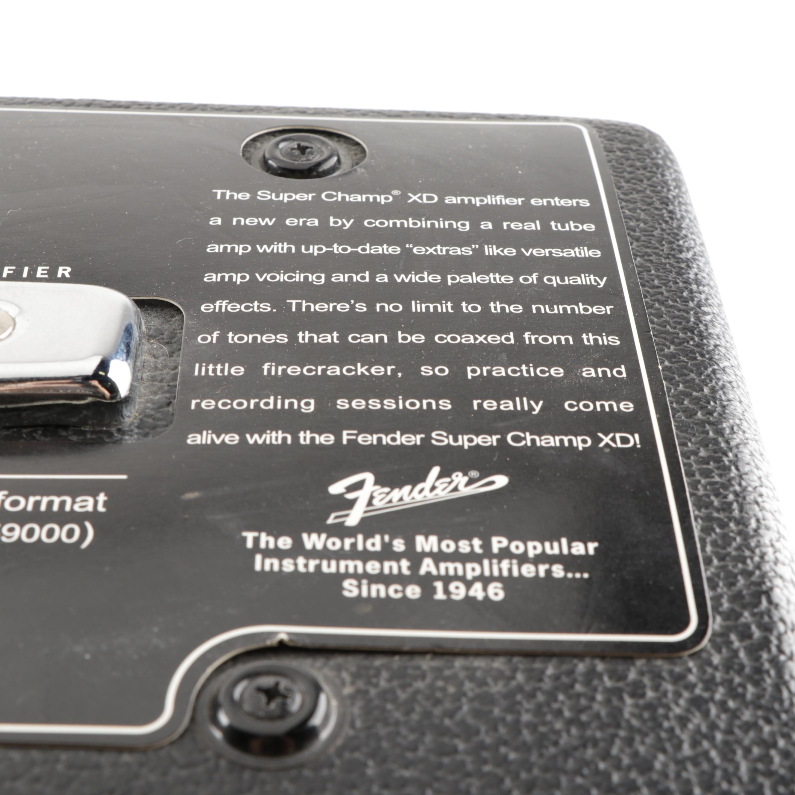 Fender Super Champ XD Amplifier