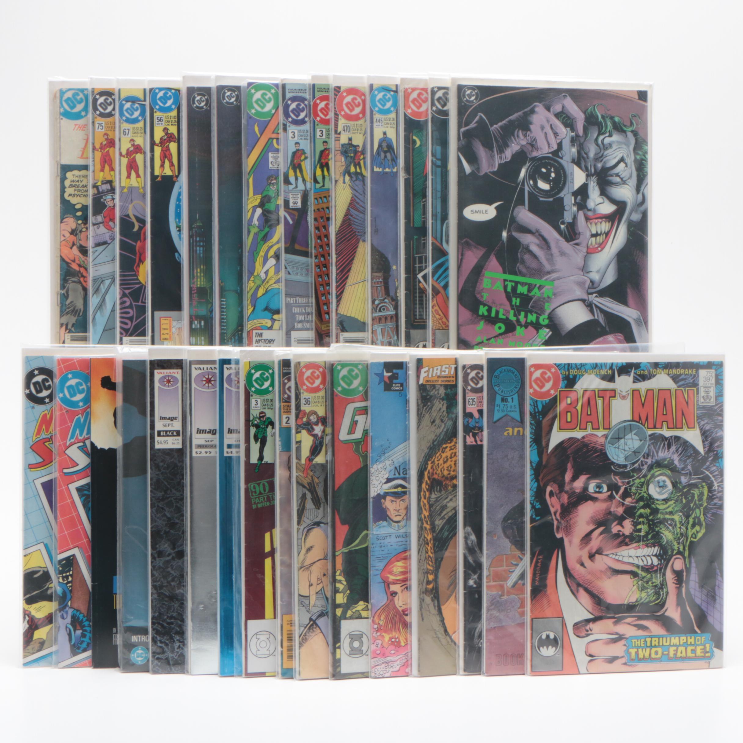 Bronze and Modern Age Comic Books Including "Batman: The Killing Joke"