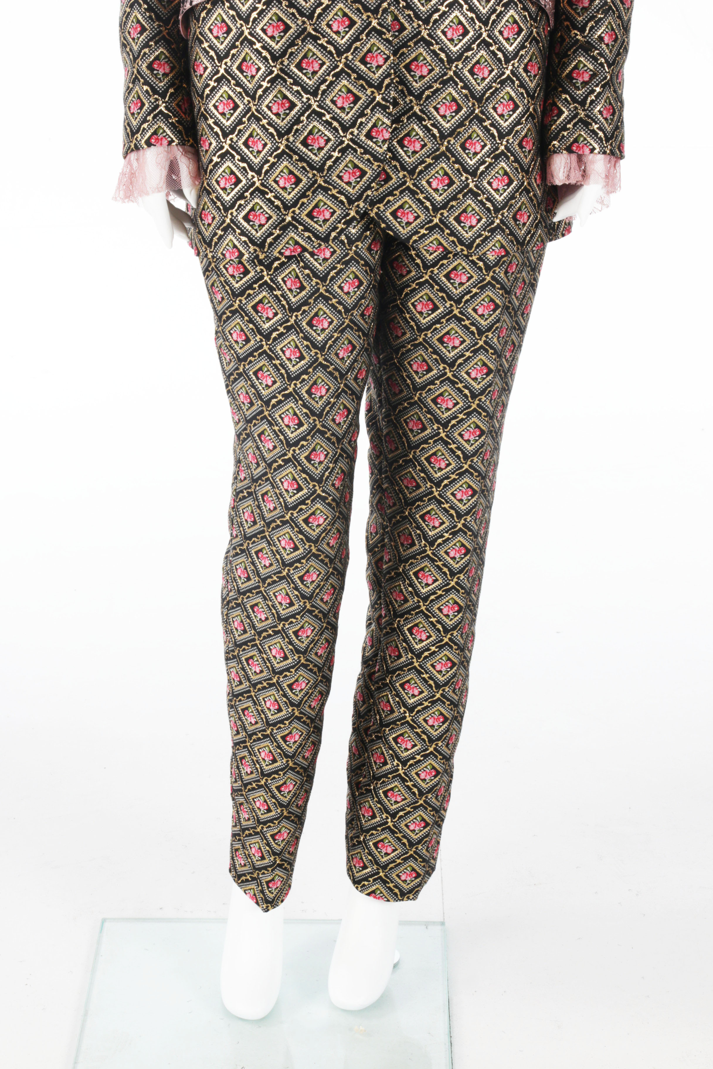 Dolce & Gabbana Brocade Pantsuit Worn at the 70th  Primetime Emmy Awards