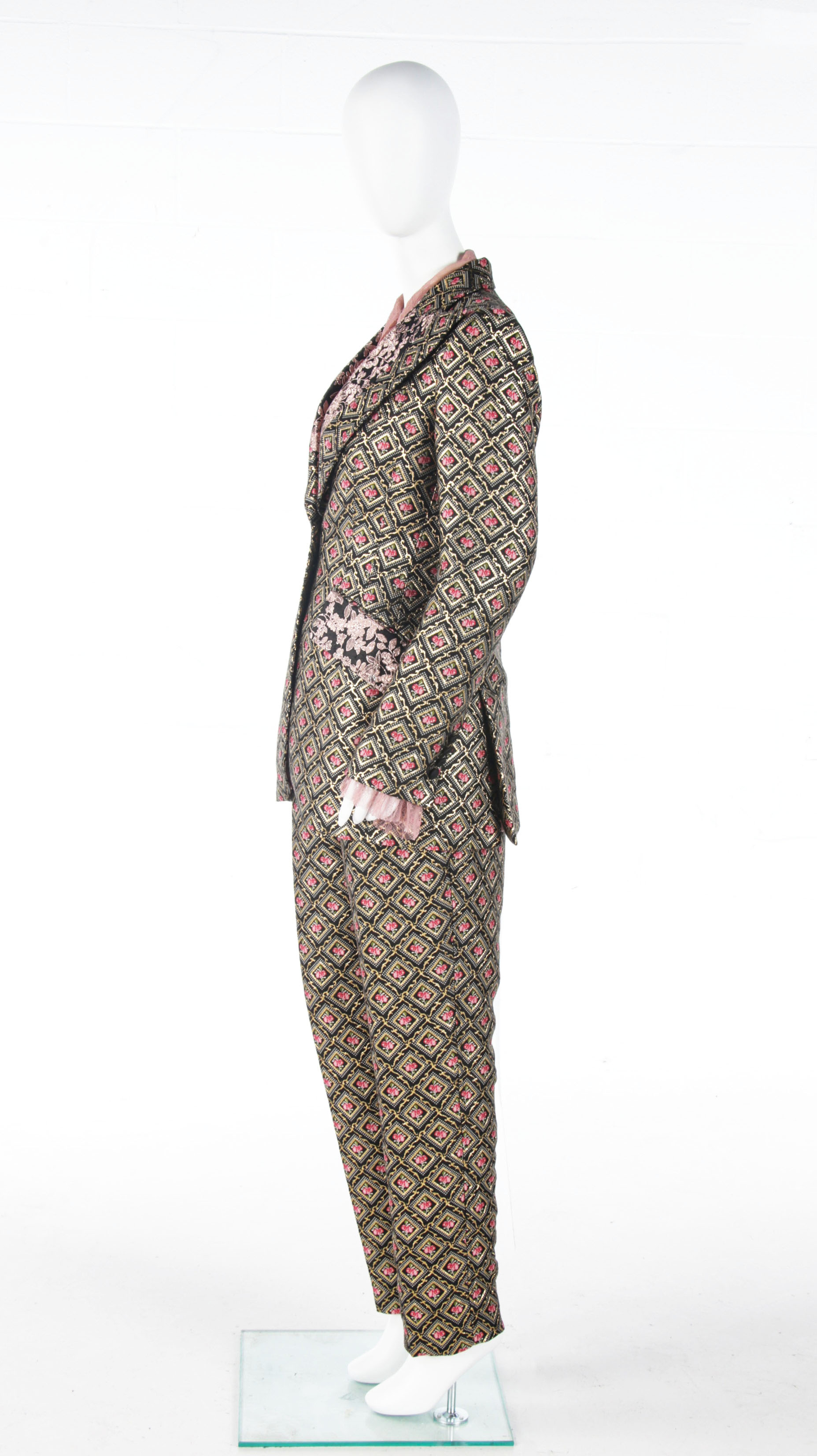 Dolce & Gabbana Brocade Pantsuit Worn at the 70th  Primetime Emmy Awards