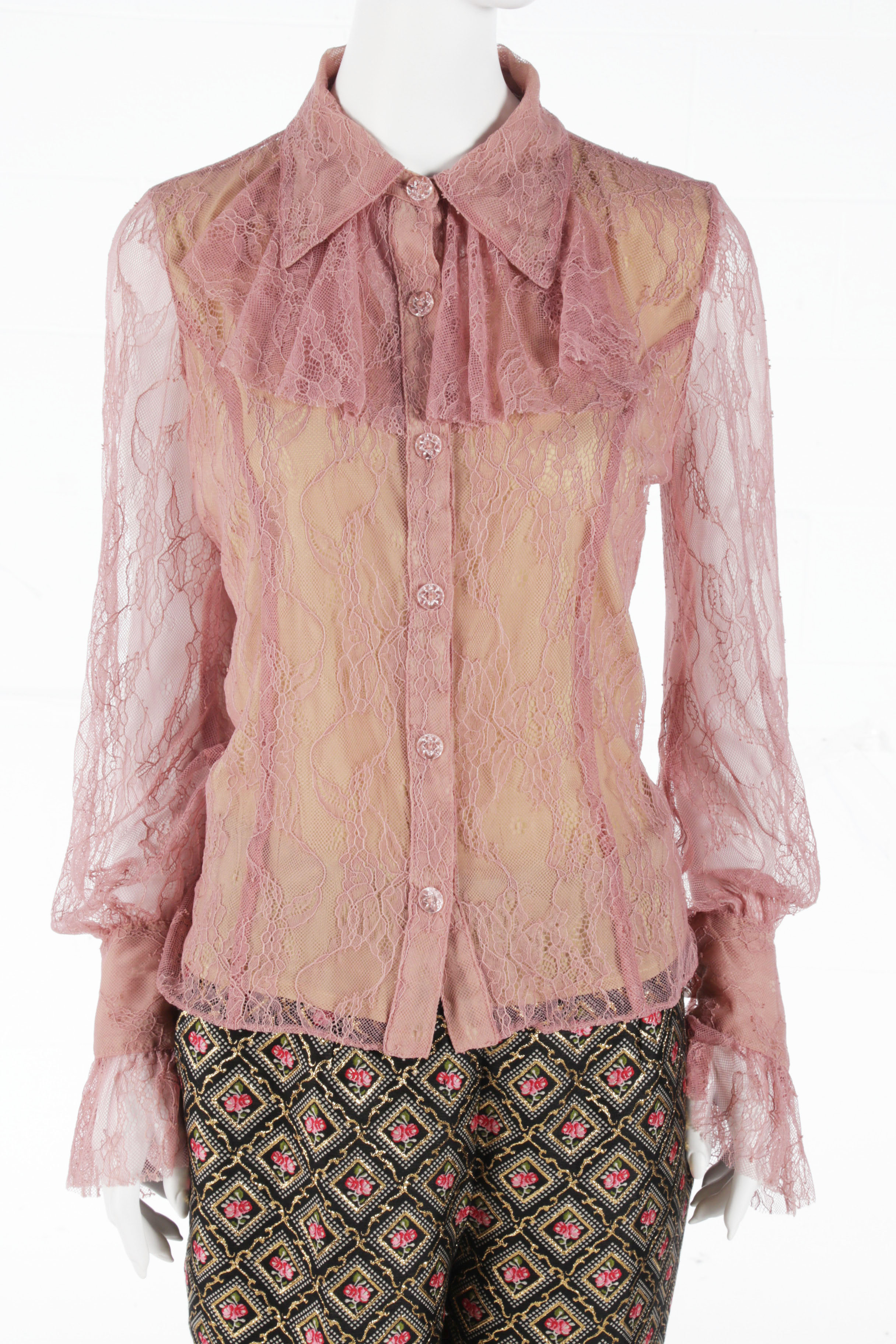 Dolce & Gabbana Brocade Pantsuit Worn at the 70th  Primetime Emmy Awards