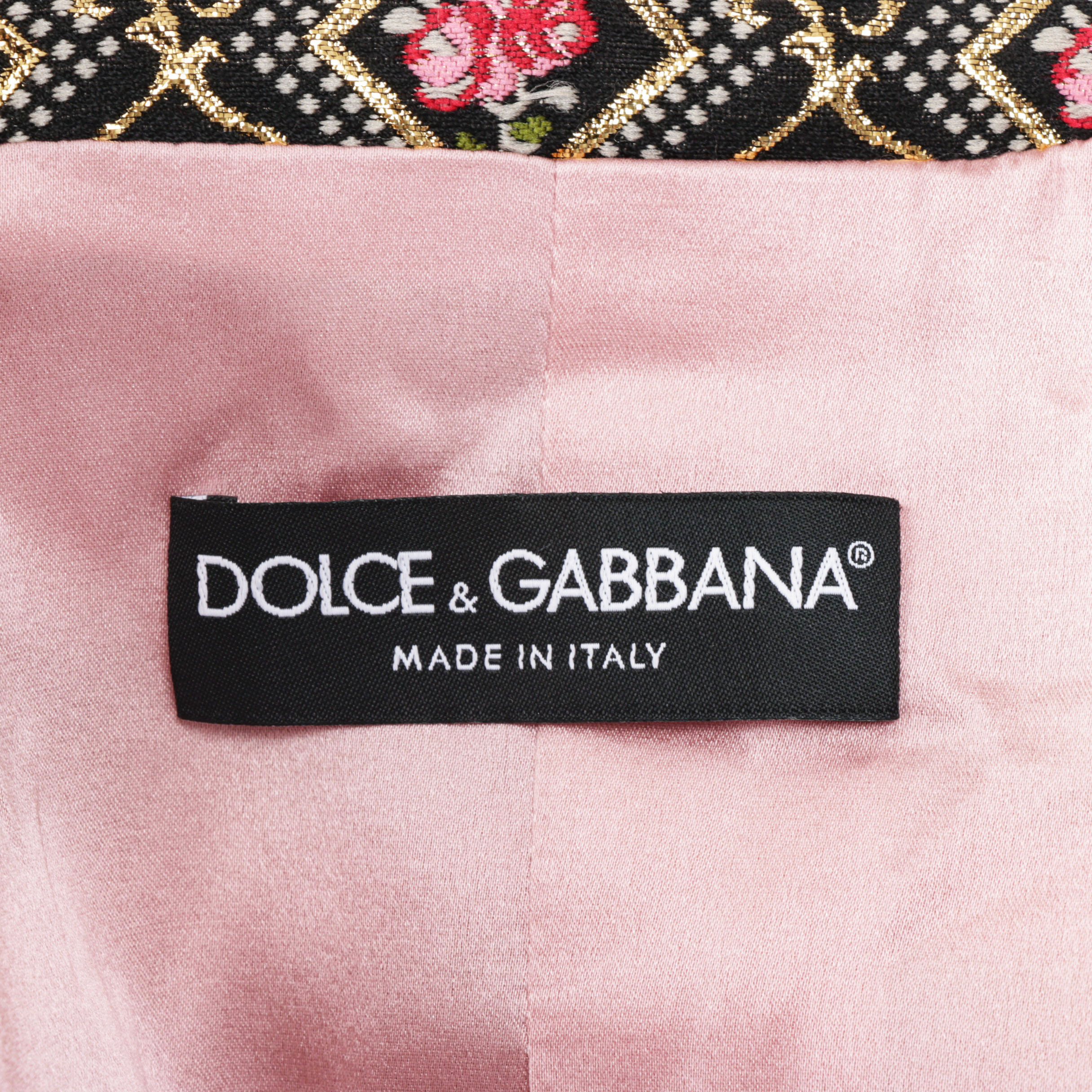 Dolce & Gabbana Brocade Pantsuit Worn at the 70th  Primetime Emmy Awards