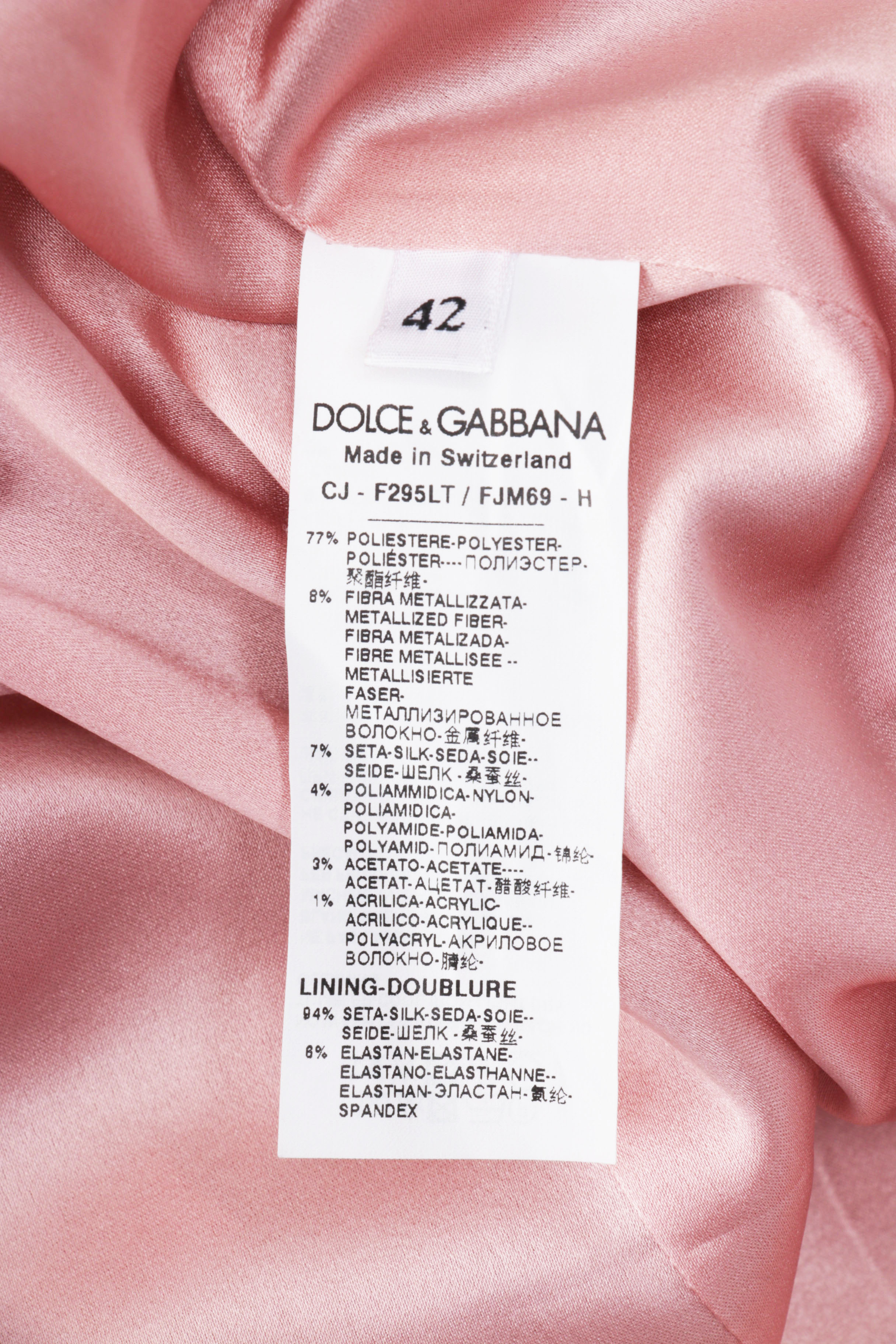 Dolce & Gabbana Brocade Pantsuit Worn at the 70th  Primetime Emmy Awards