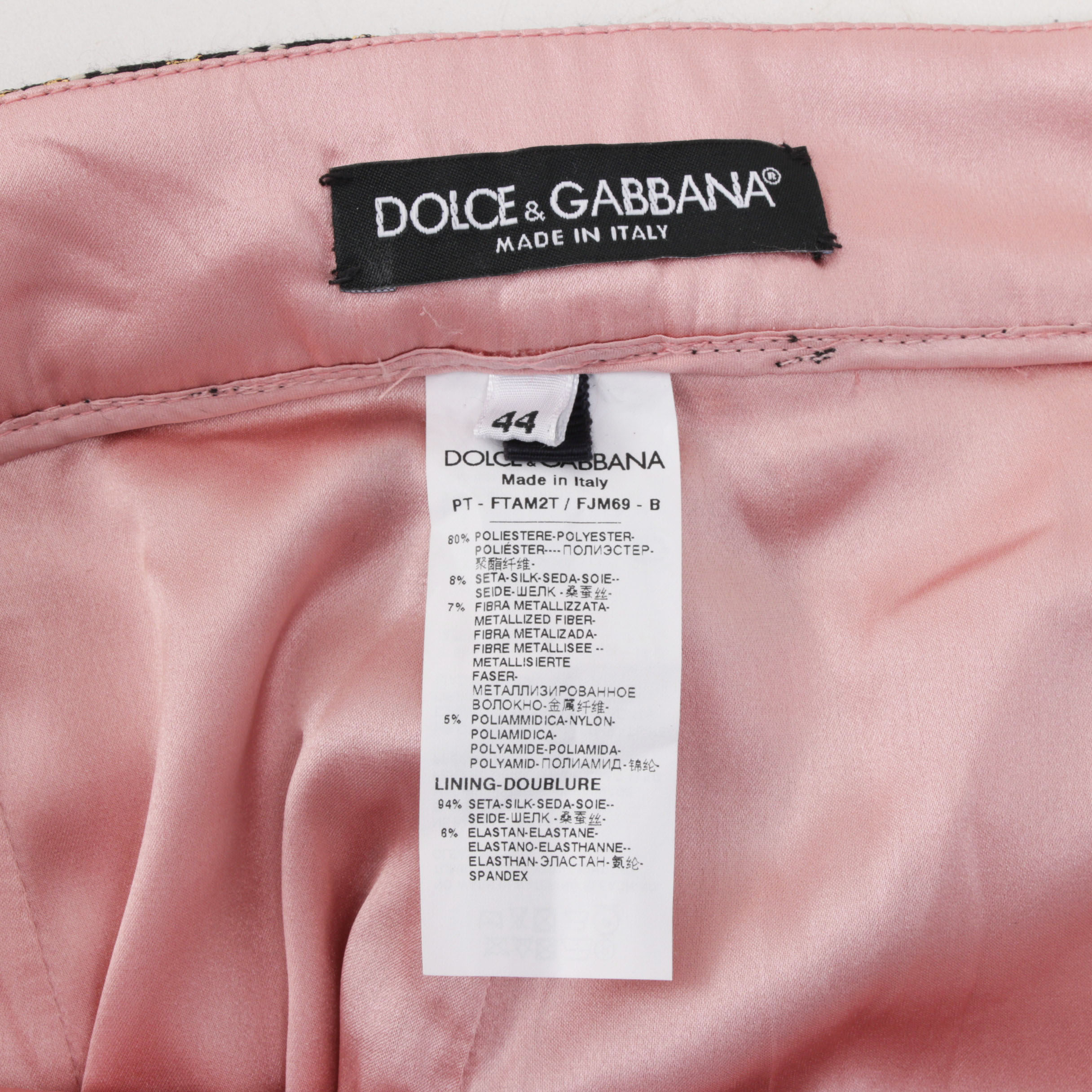 Dolce & Gabbana Brocade Pantsuit Worn at the 70th  Primetime Emmy Awards