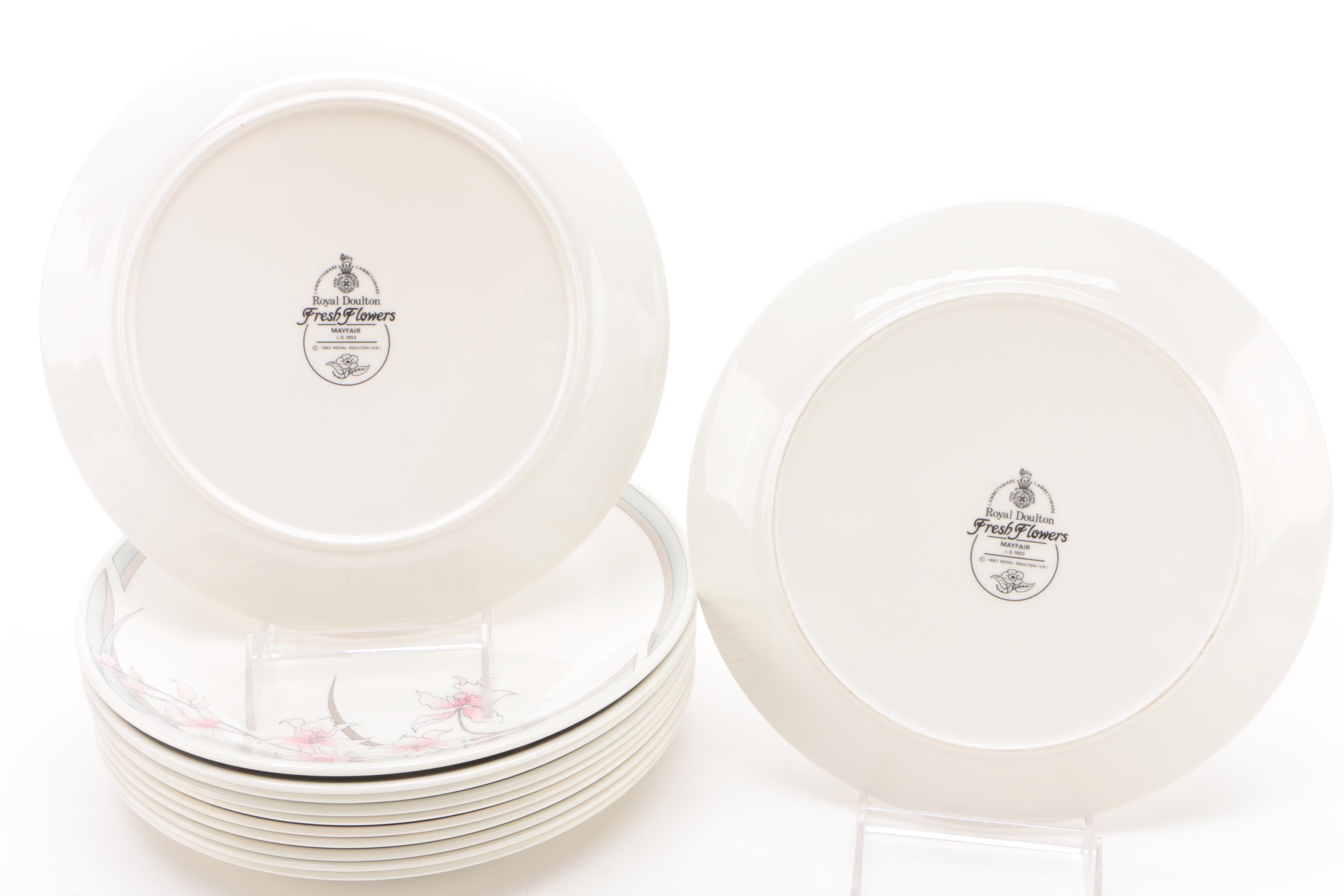 Royal Doulton "Mayfair" Lambethware Dinnerware, 1985 - 1992