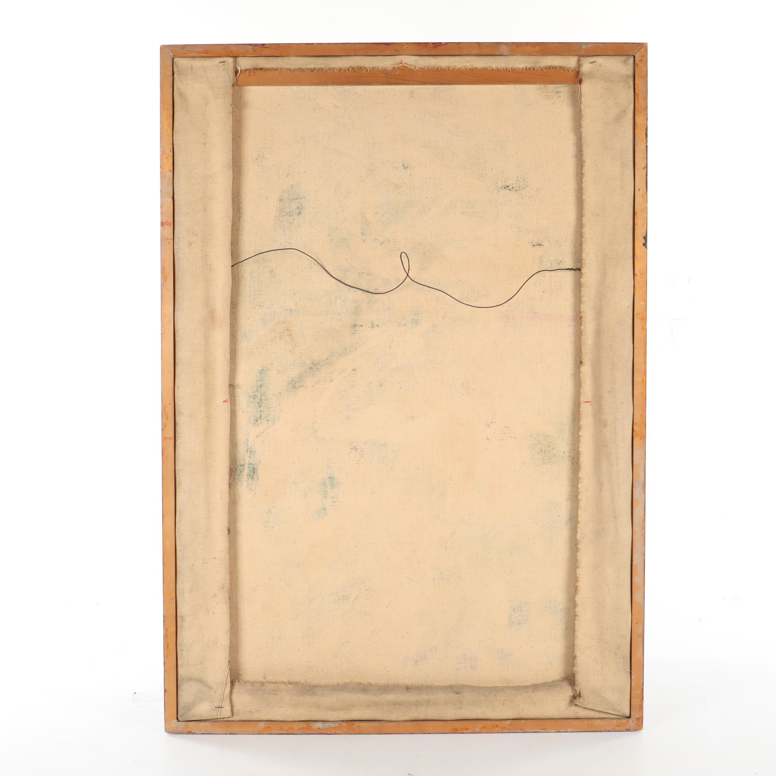 Ann Murray Oil Painting of Two Figures