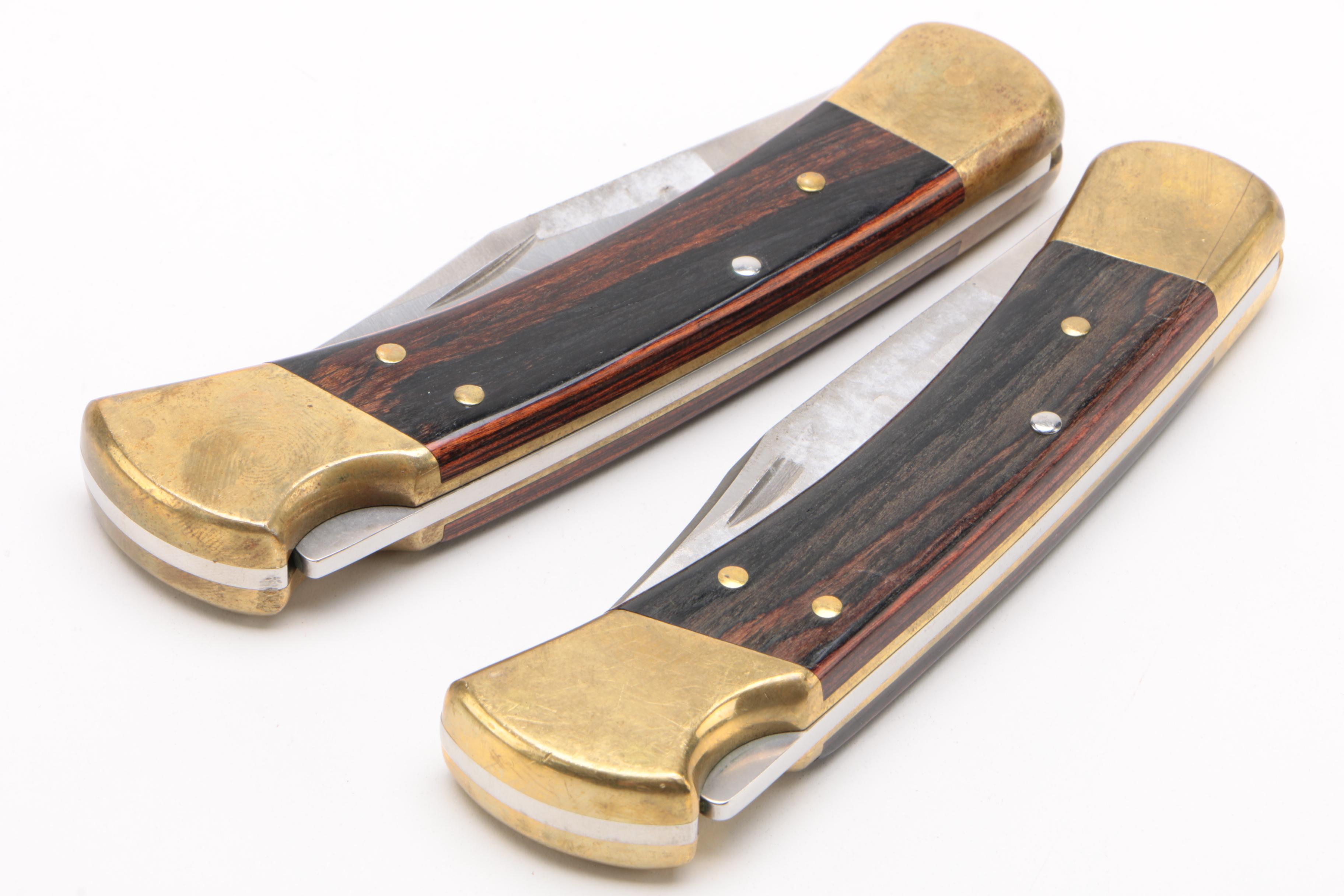 Buck 110 "Hunter" Folding Knives, Contemporary