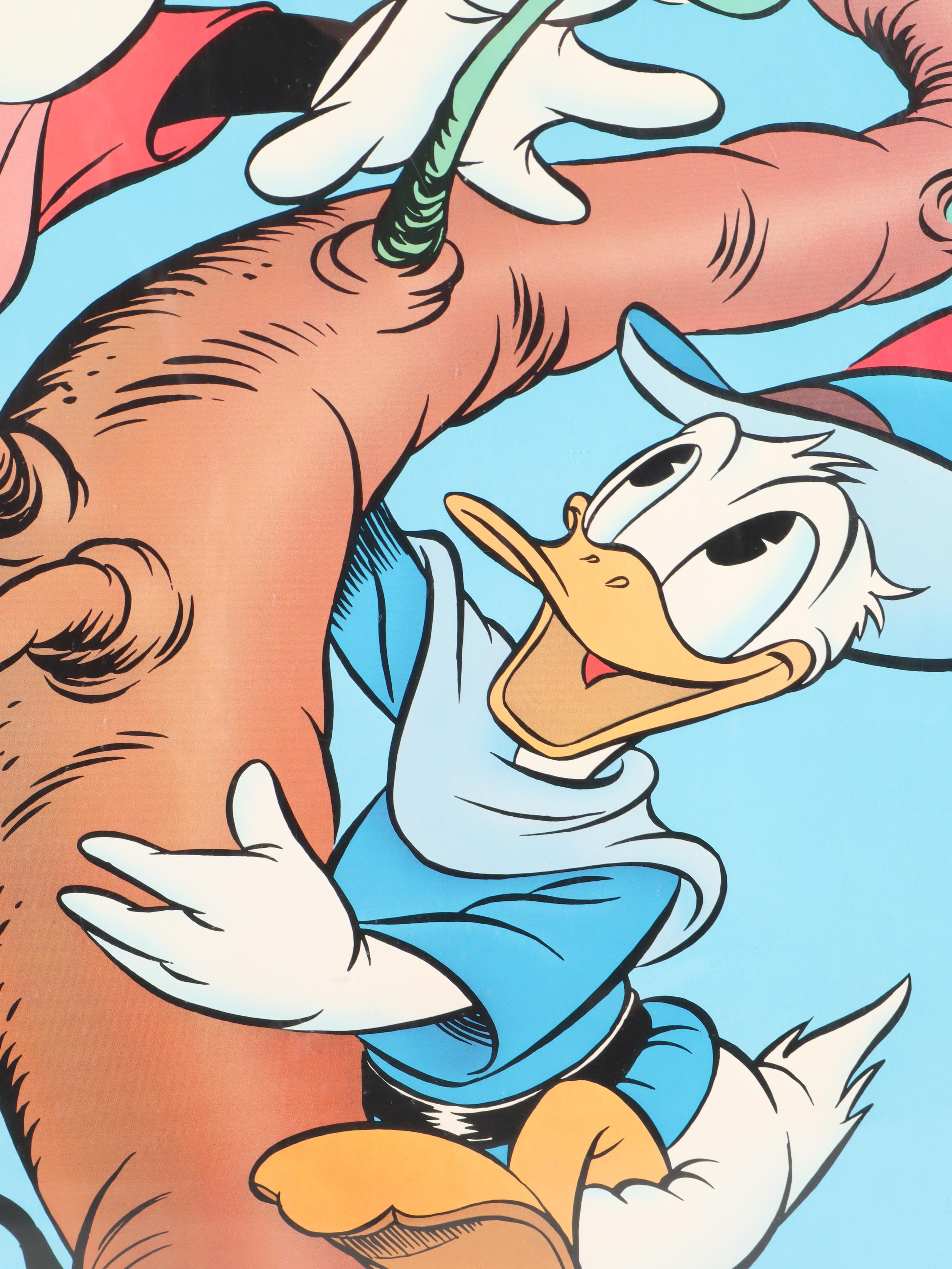 1987 "Walt Disney's Mickey Mouse and the Beanstalk" Offset Lithograph Poster