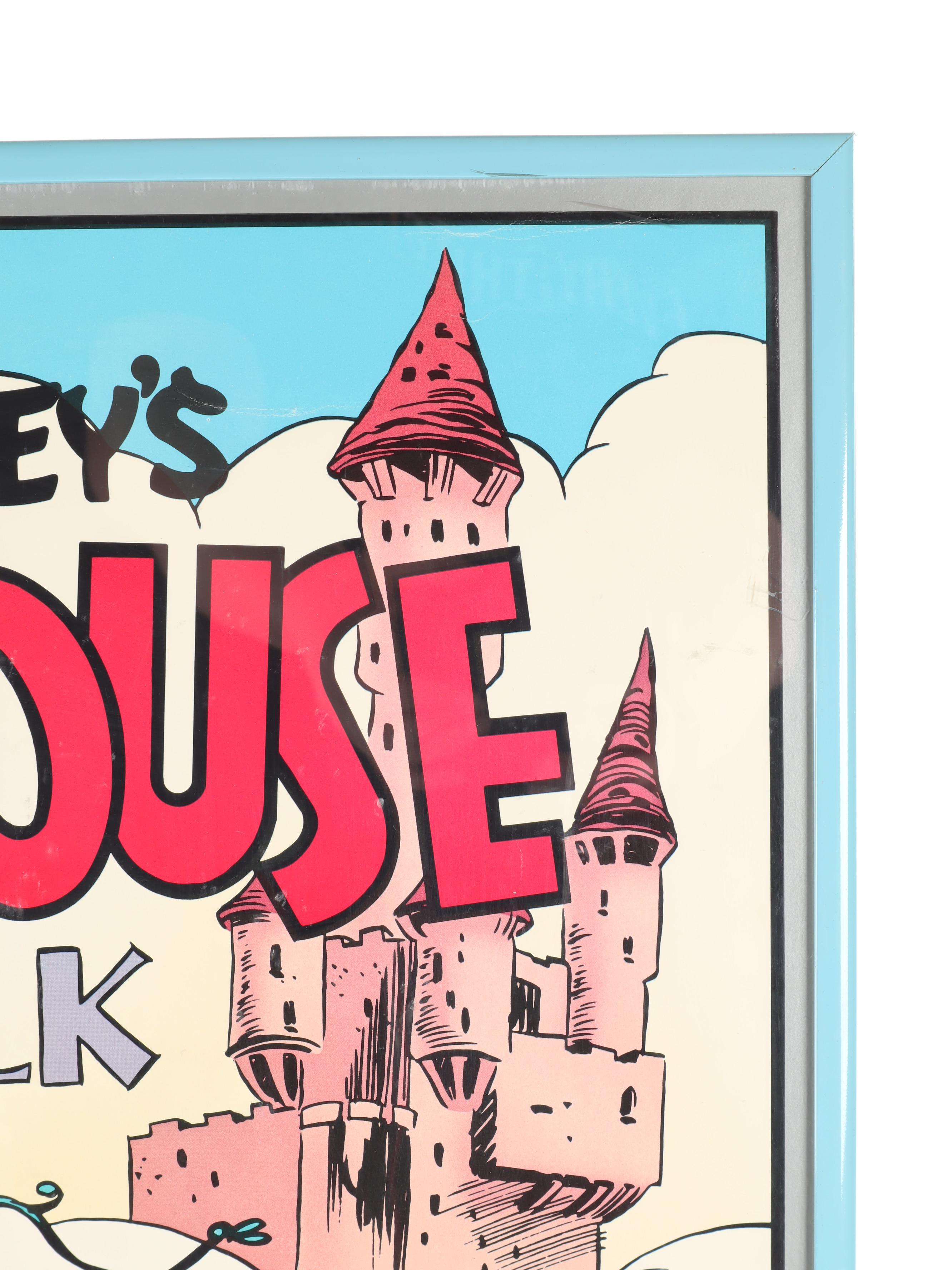 1987 "Walt Disney's Mickey Mouse and the Beanstalk" Offset Lithograph Poster