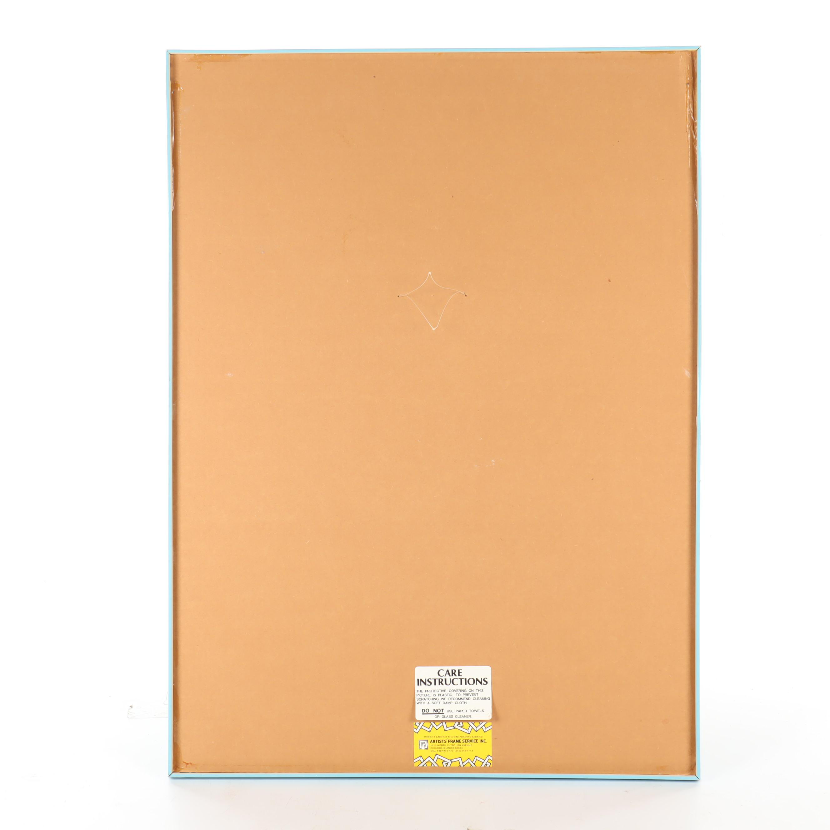 1987 "Walt Disney's Mickey Mouse and the Beanstalk" Offset Lithograph Poster