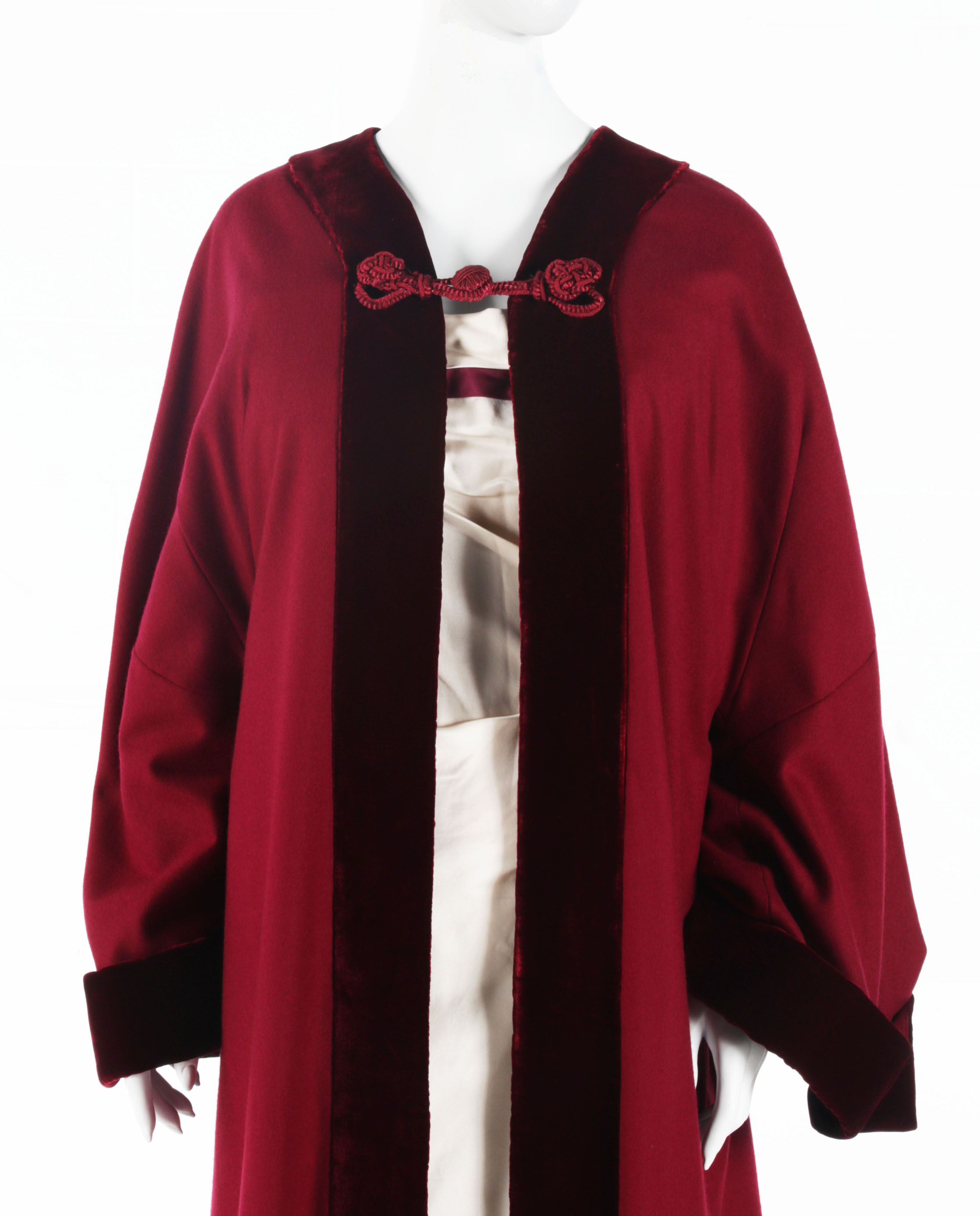 Custom Designed Colleen Atwood Gown and Cape Worn at 1993 Inaugural Ball