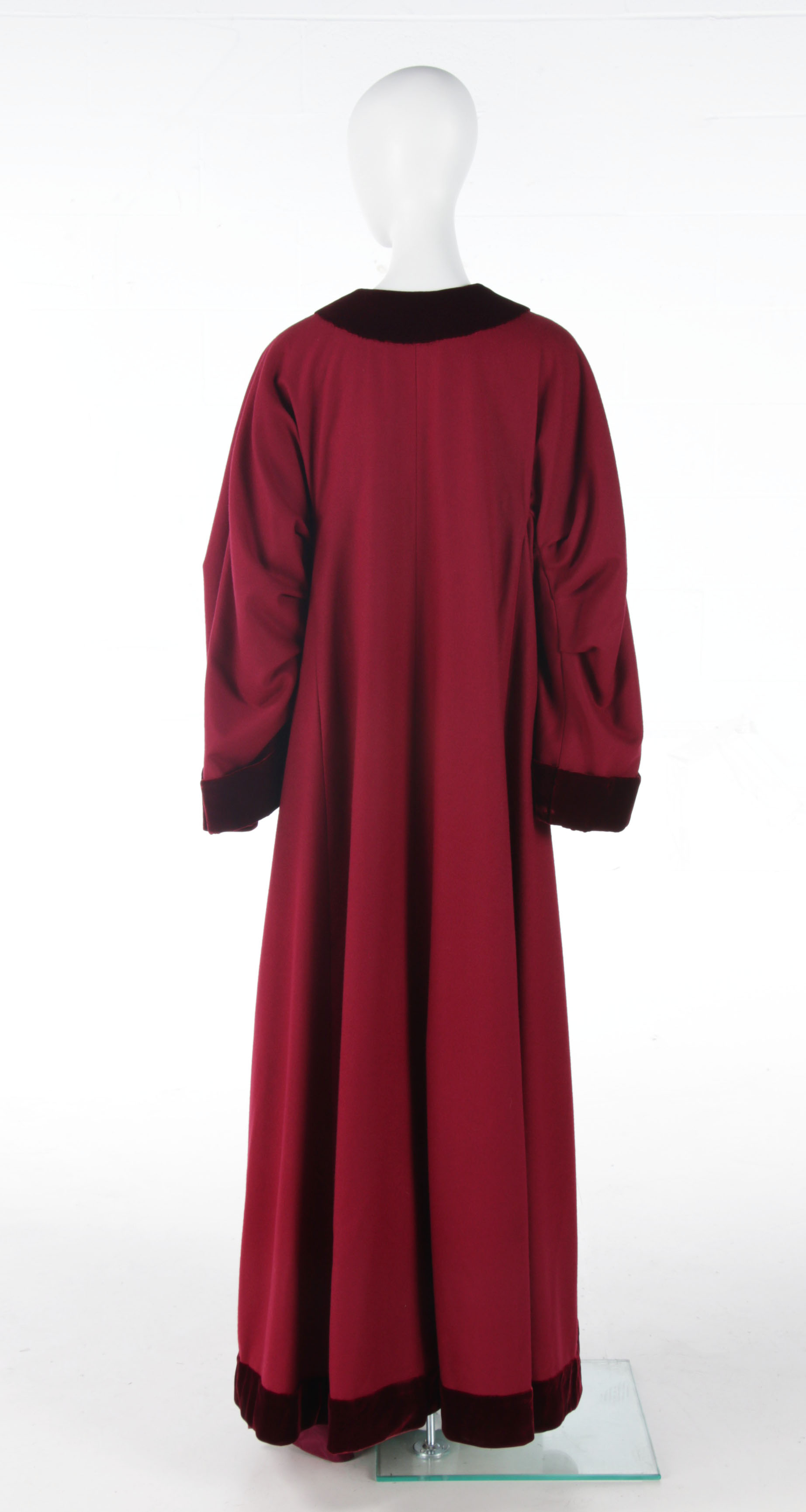 Custom Designed Colleen Atwood Gown and Cape Worn at 1993 Inaugural Ball