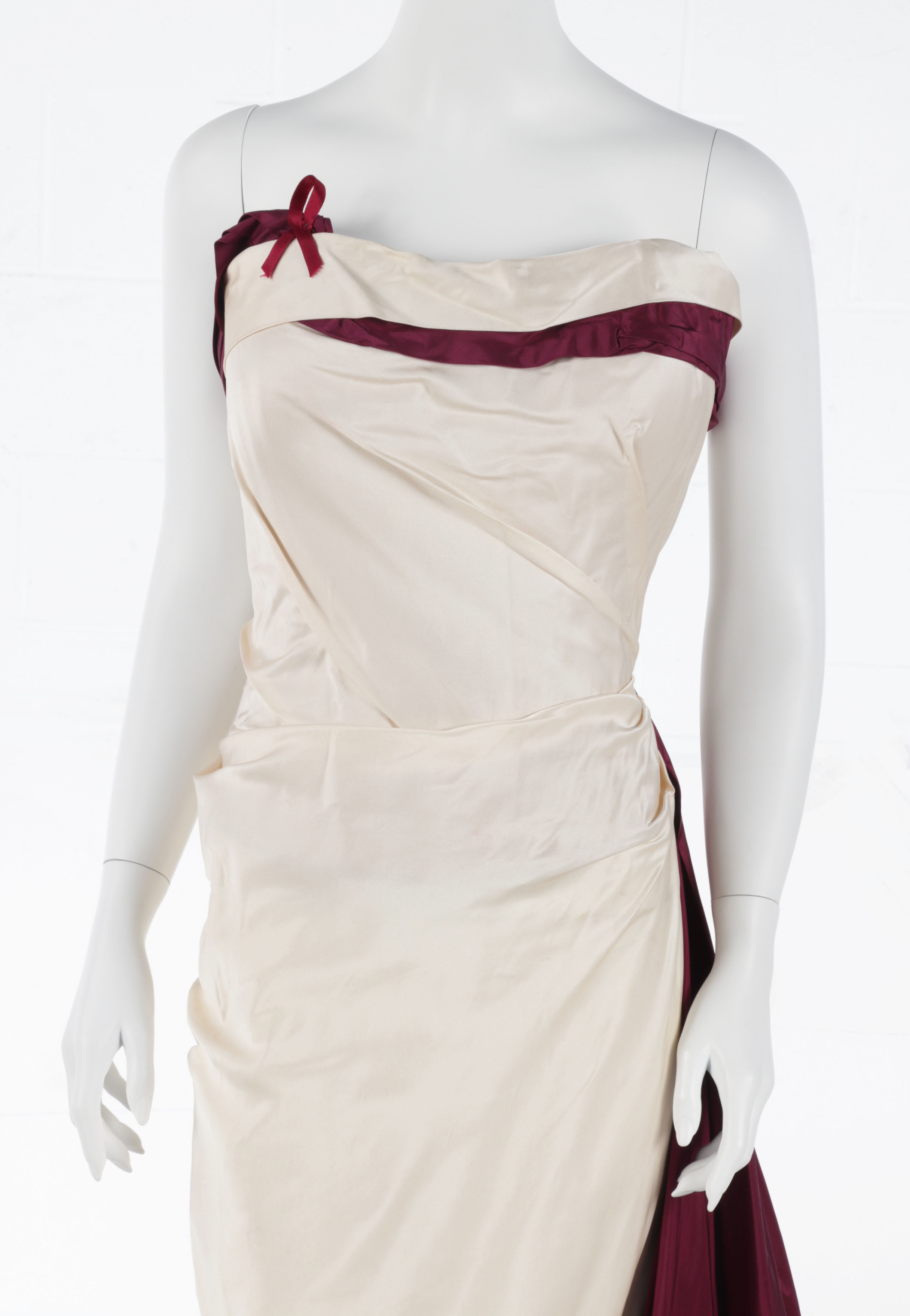 Custom Designed Colleen Atwood Gown and Cape Worn at 1993 Inaugural Ball