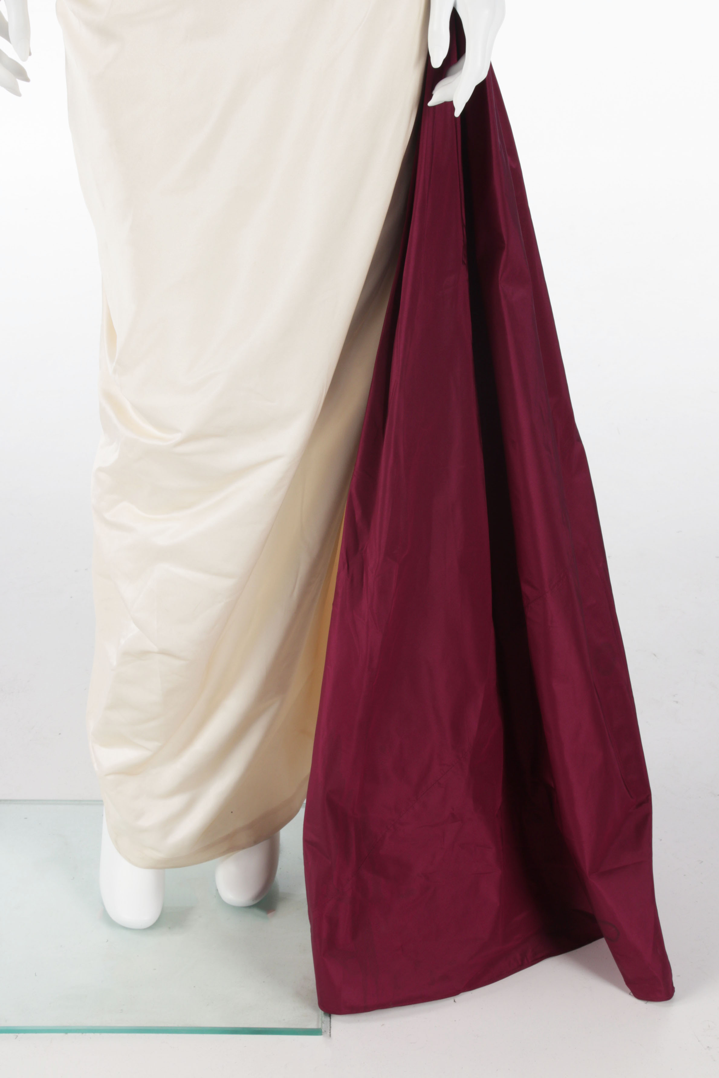 Custom Designed Colleen Atwood Gown and Cape Worn at 1993 Inaugural Ball