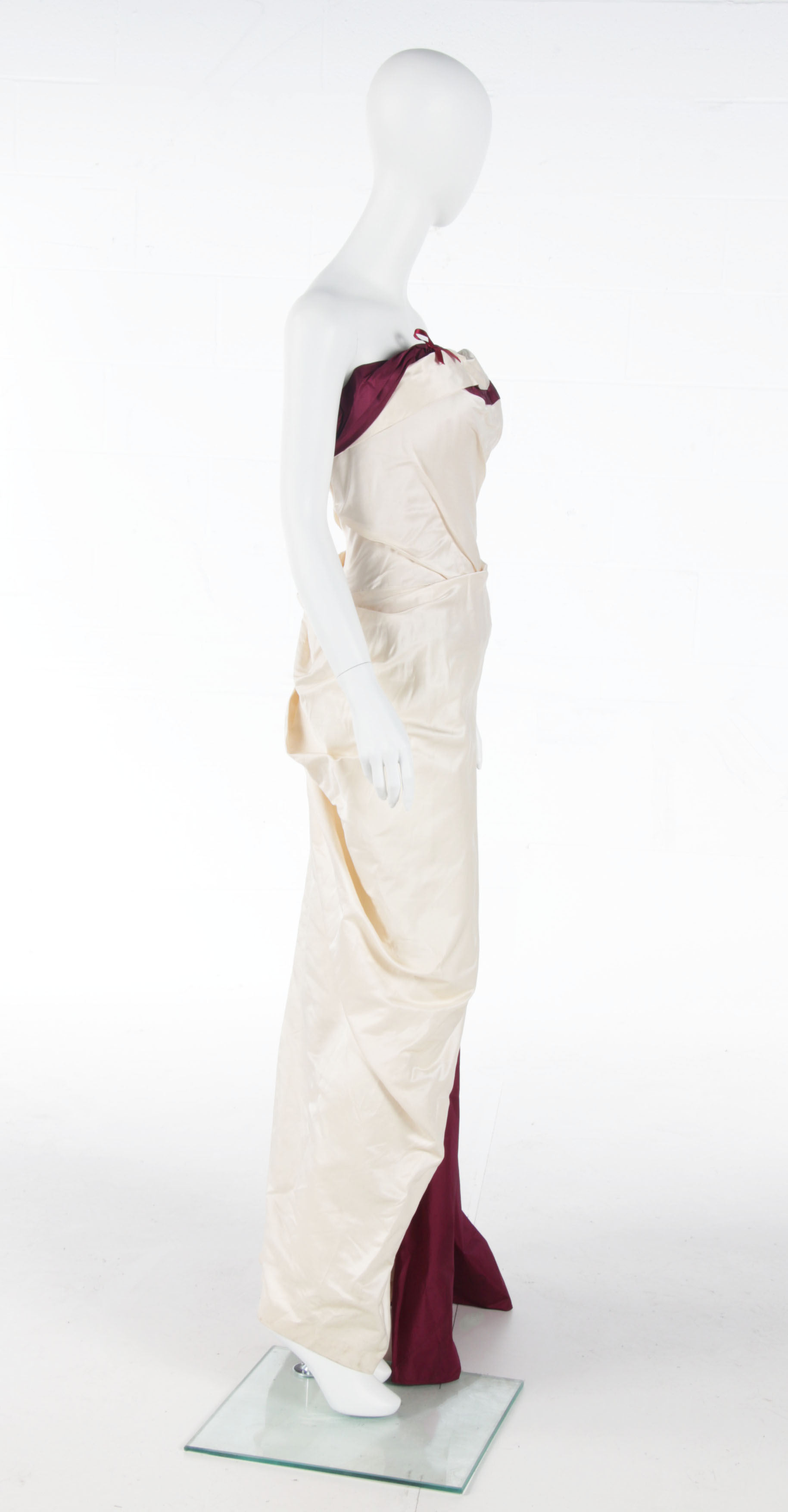 Custom Designed Colleen Atwood Gown and Cape Worn at 1993 Inaugural Ball