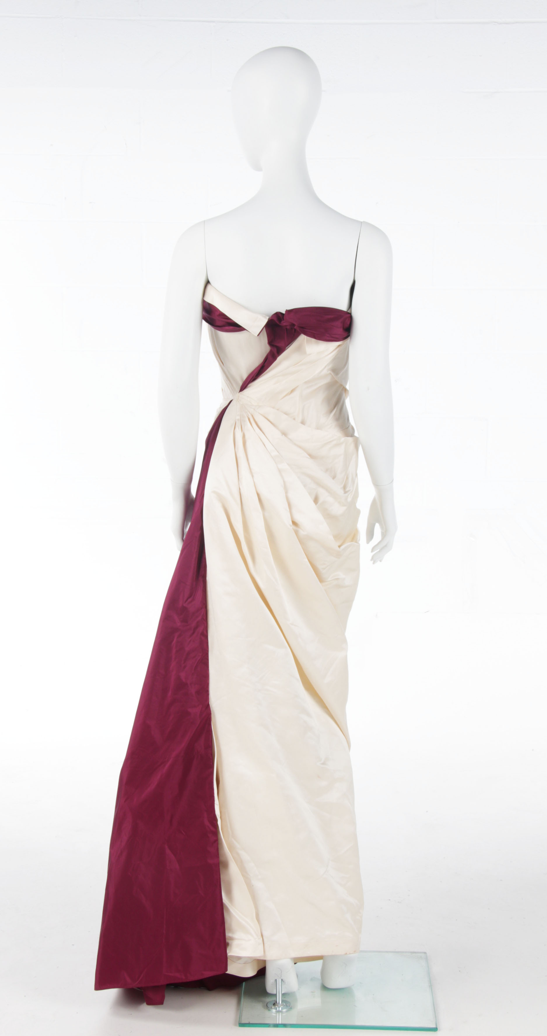 Custom Designed Colleen Atwood Gown and Cape Worn at 1993 Inaugural Ball