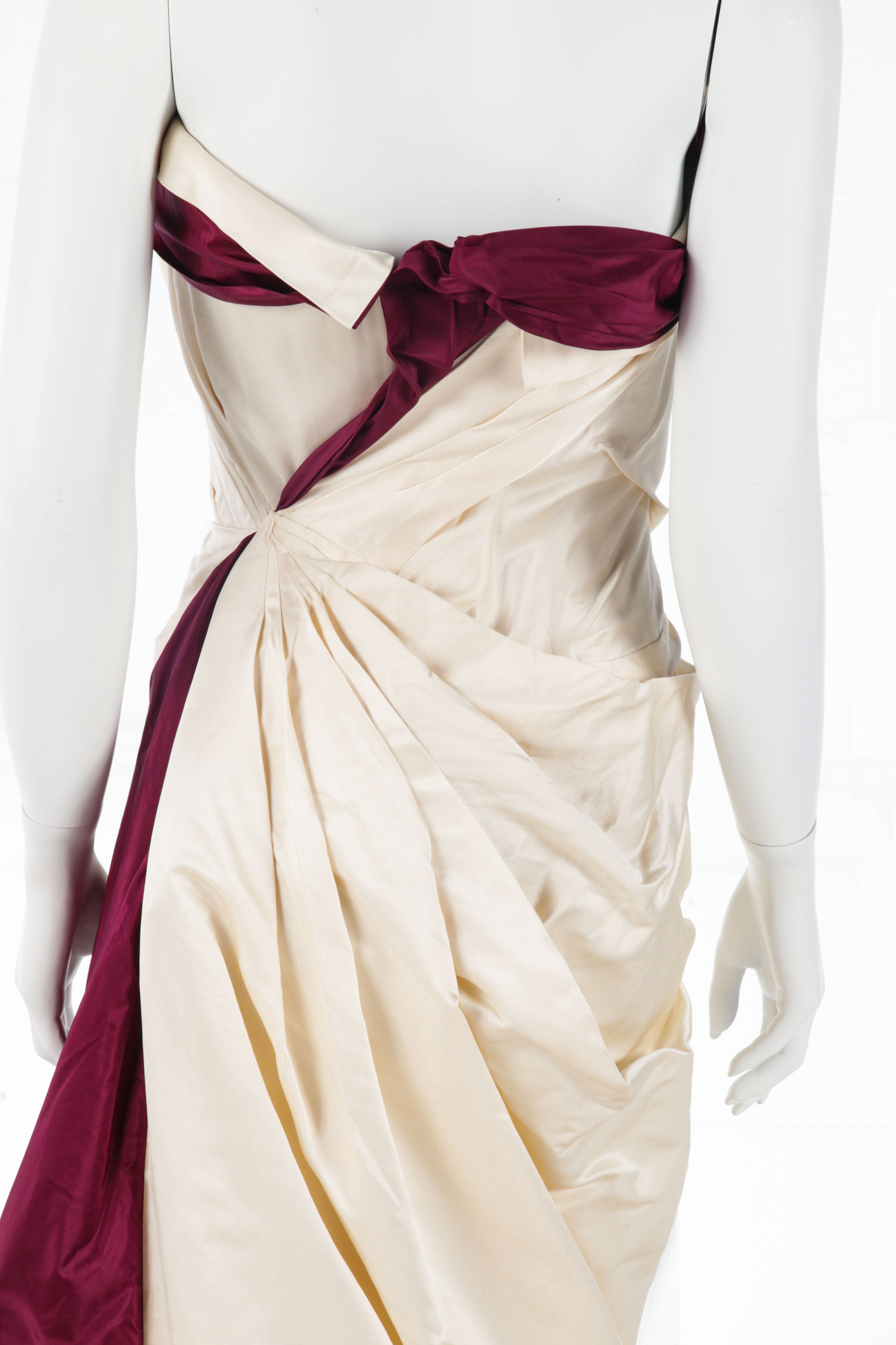 Custom Designed Colleen Atwood Gown and Cape Worn at 1993 Inaugural Ball