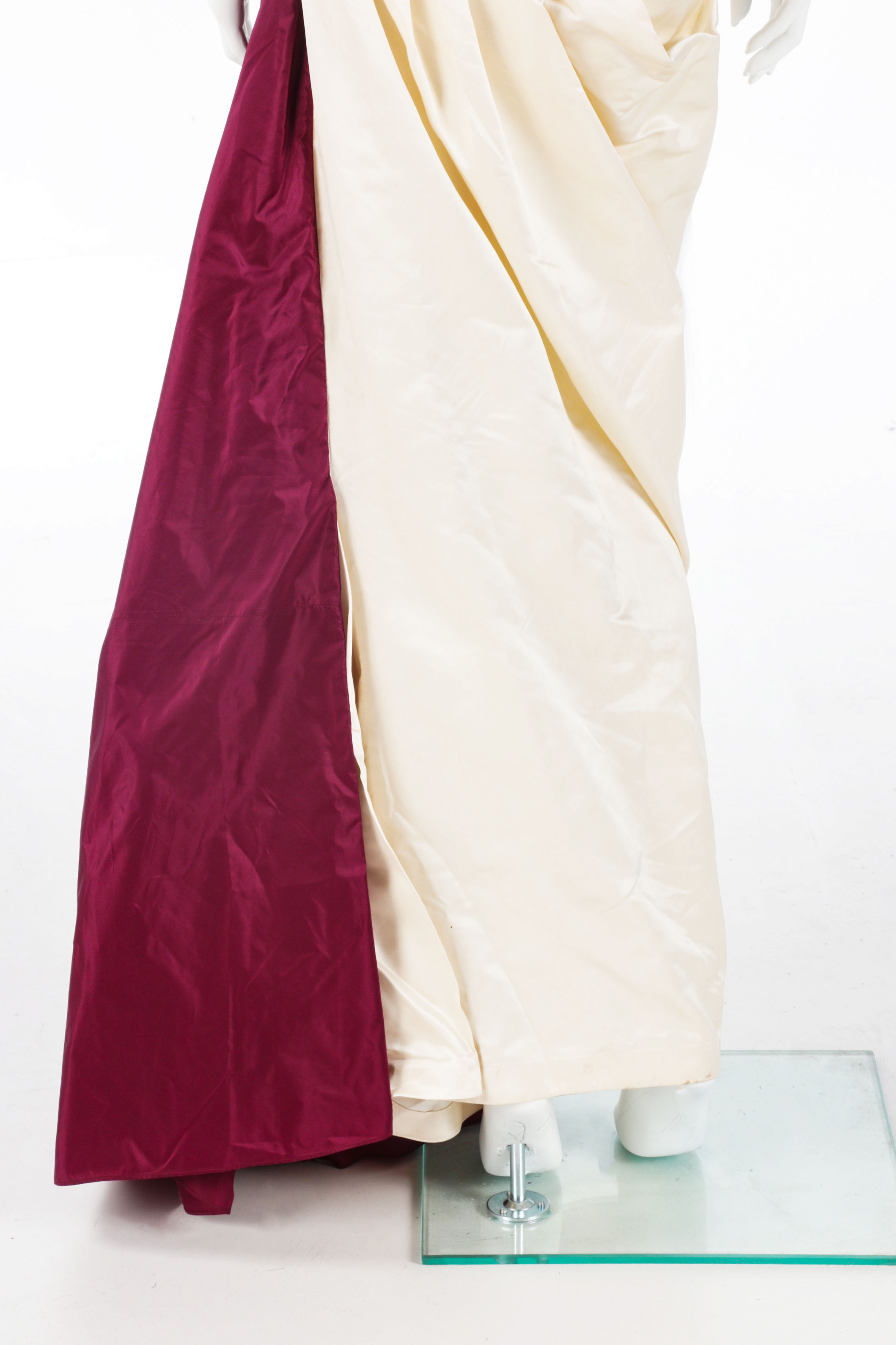 Custom Designed Colleen Atwood Gown and Cape Worn at 1993 Inaugural Ball