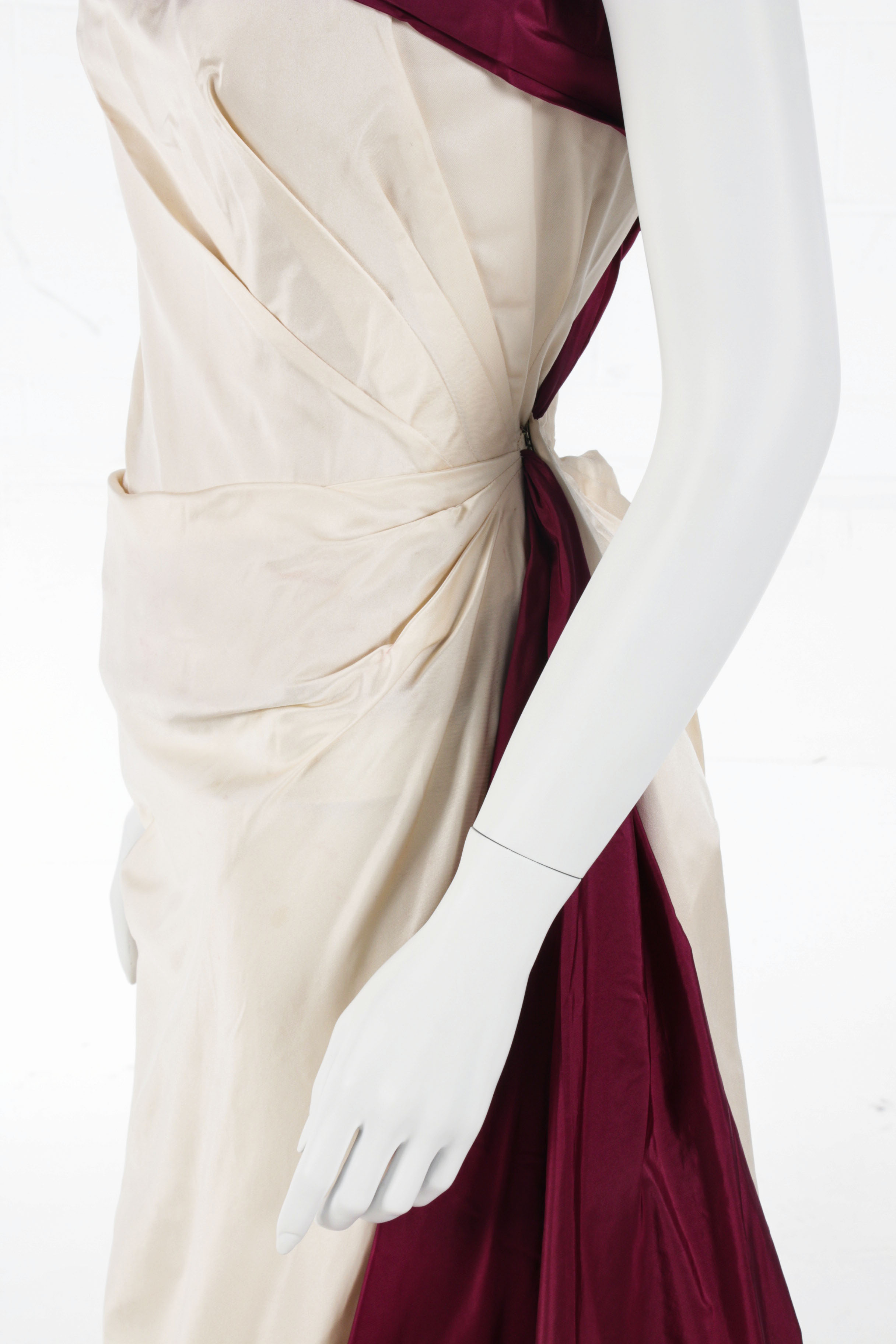 Custom Designed Colleen Atwood Gown and Cape Worn at 1993 Inaugural Ball