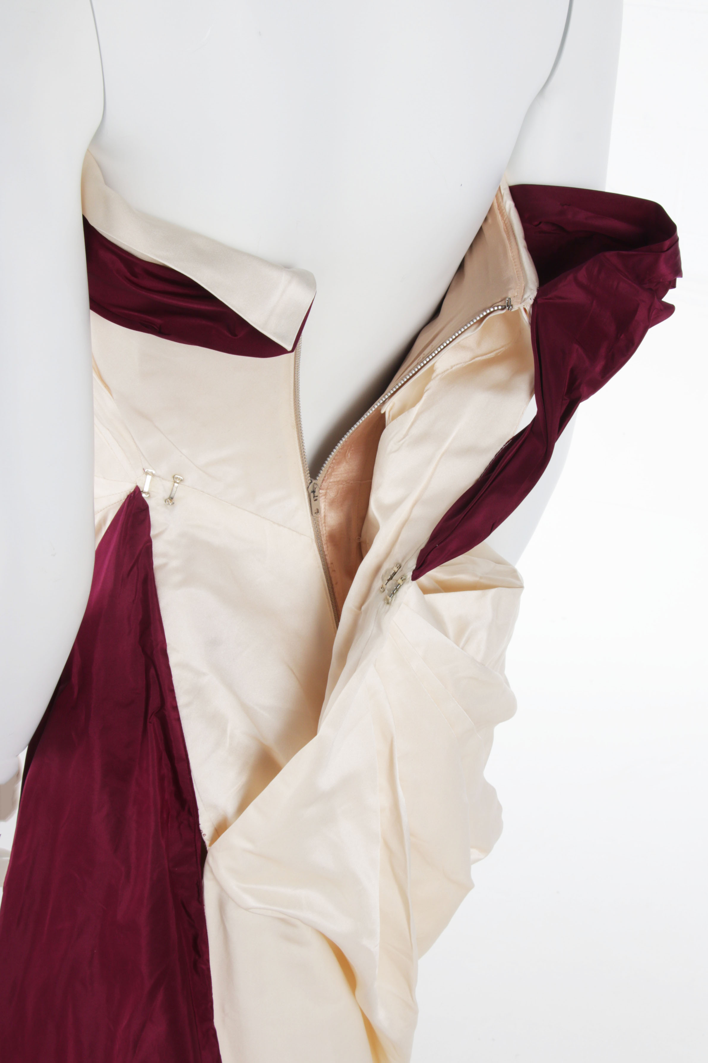 Custom Designed Colleen Atwood Gown and Cape Worn at 1993 Inaugural Ball