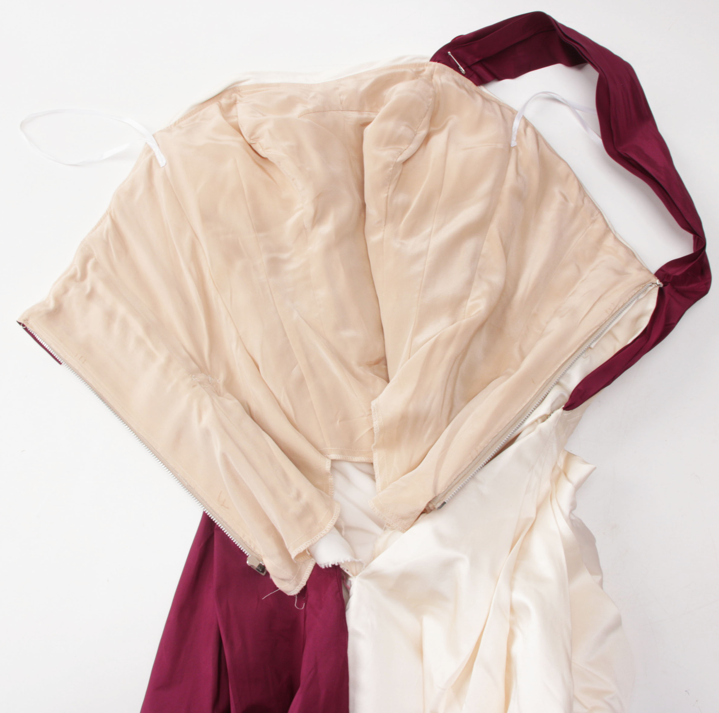 Custom Designed Colleen Atwood Gown and Cape Worn at 1993 Inaugural Ball