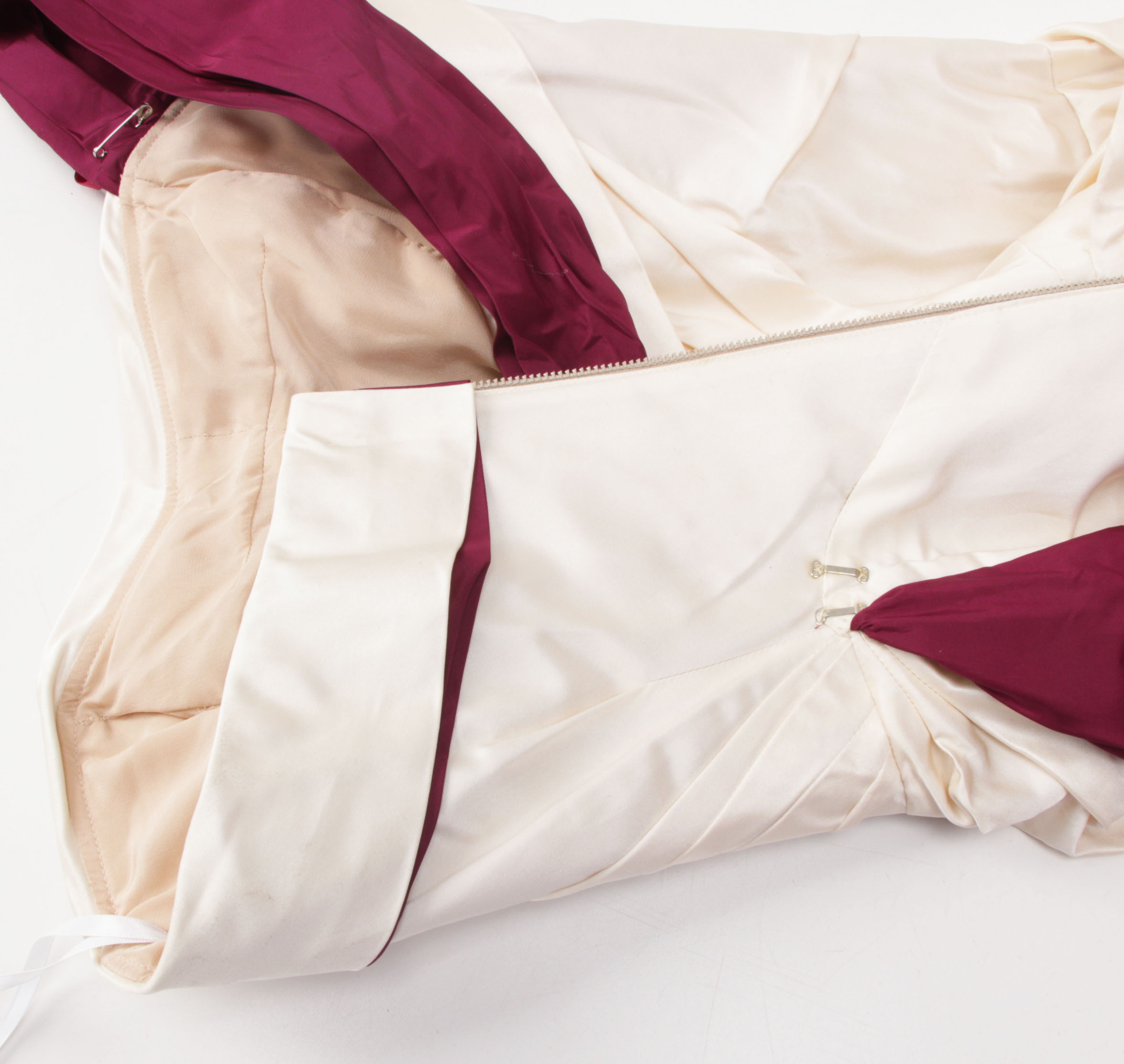 Custom Designed Colleen Atwood Gown and Cape Worn at 1993 Inaugural Ball