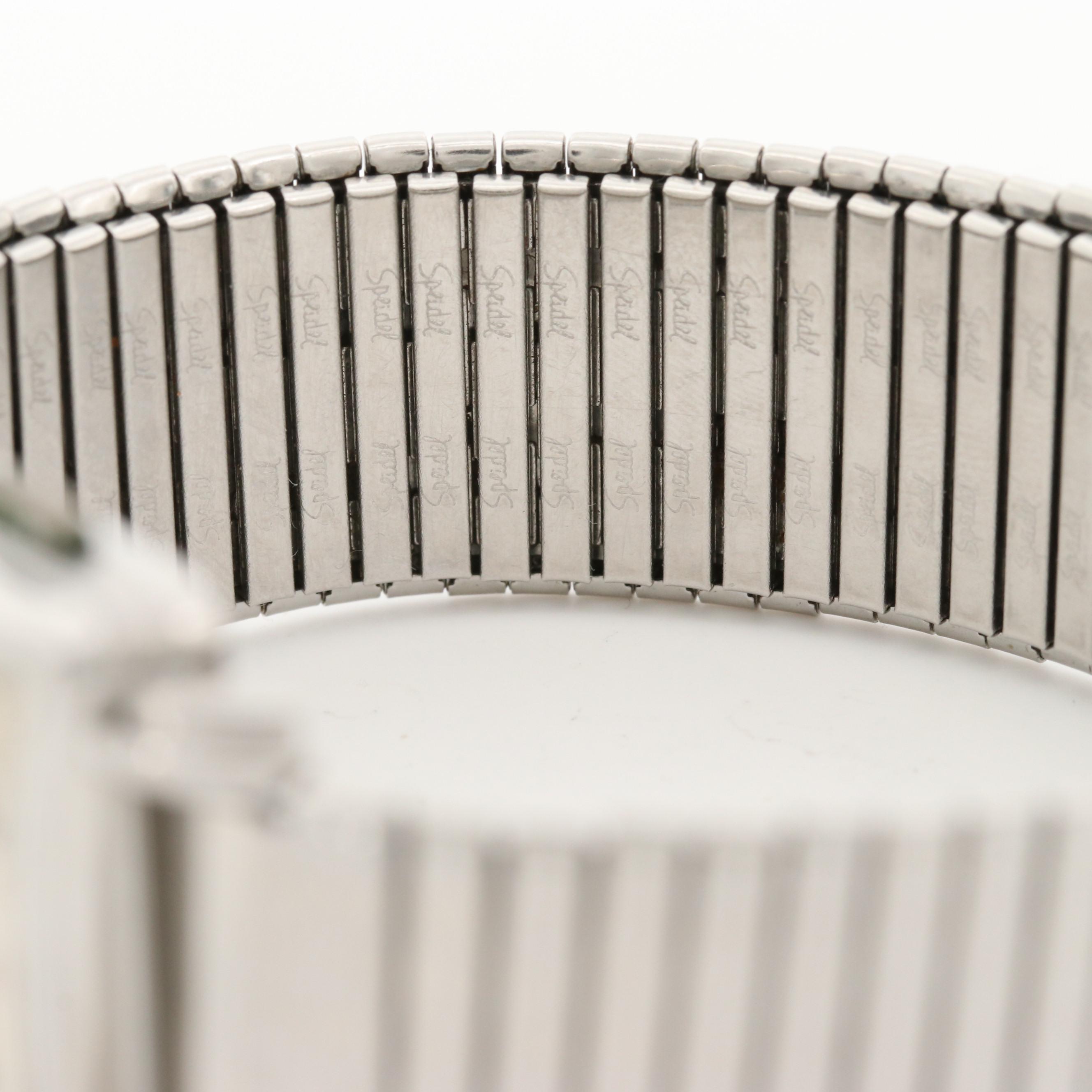 Vintage Marvin Stainless Steel Chronograph Watch