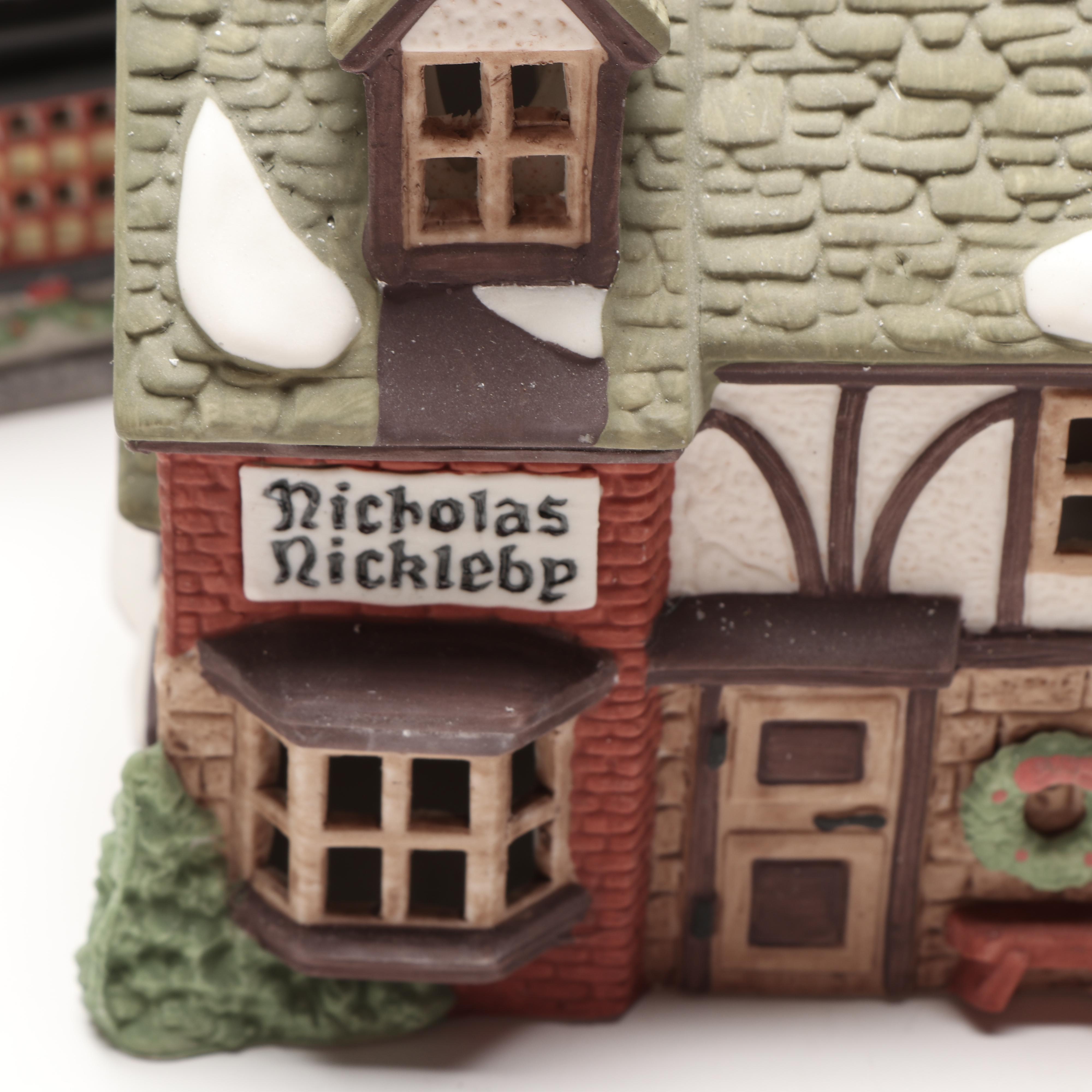 Department 56 Heritage Village Collection "Dickens' Village" Porcelain Houses