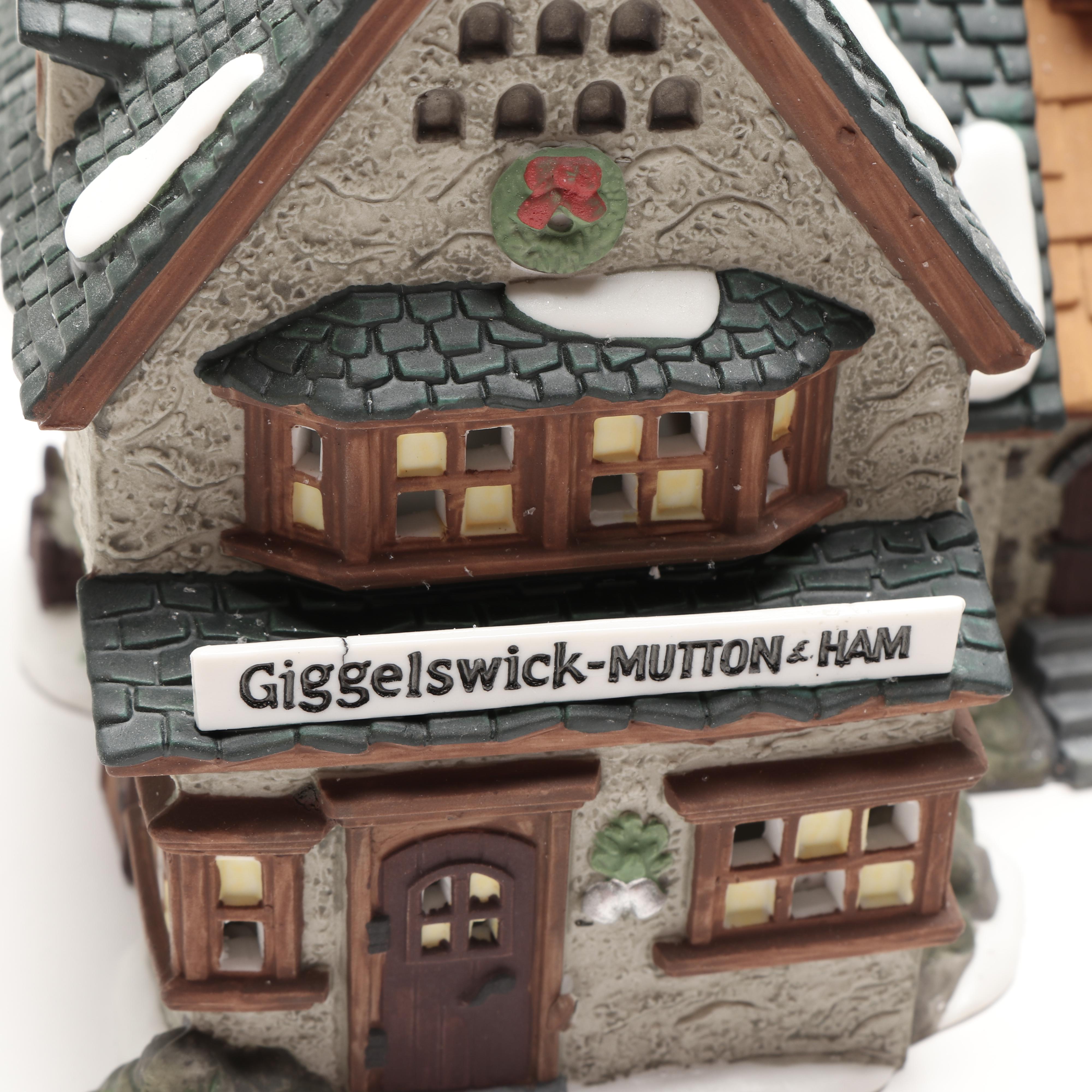 Department 56 Heritage Village Collection "Dickens' Village" Porcelain Houses
