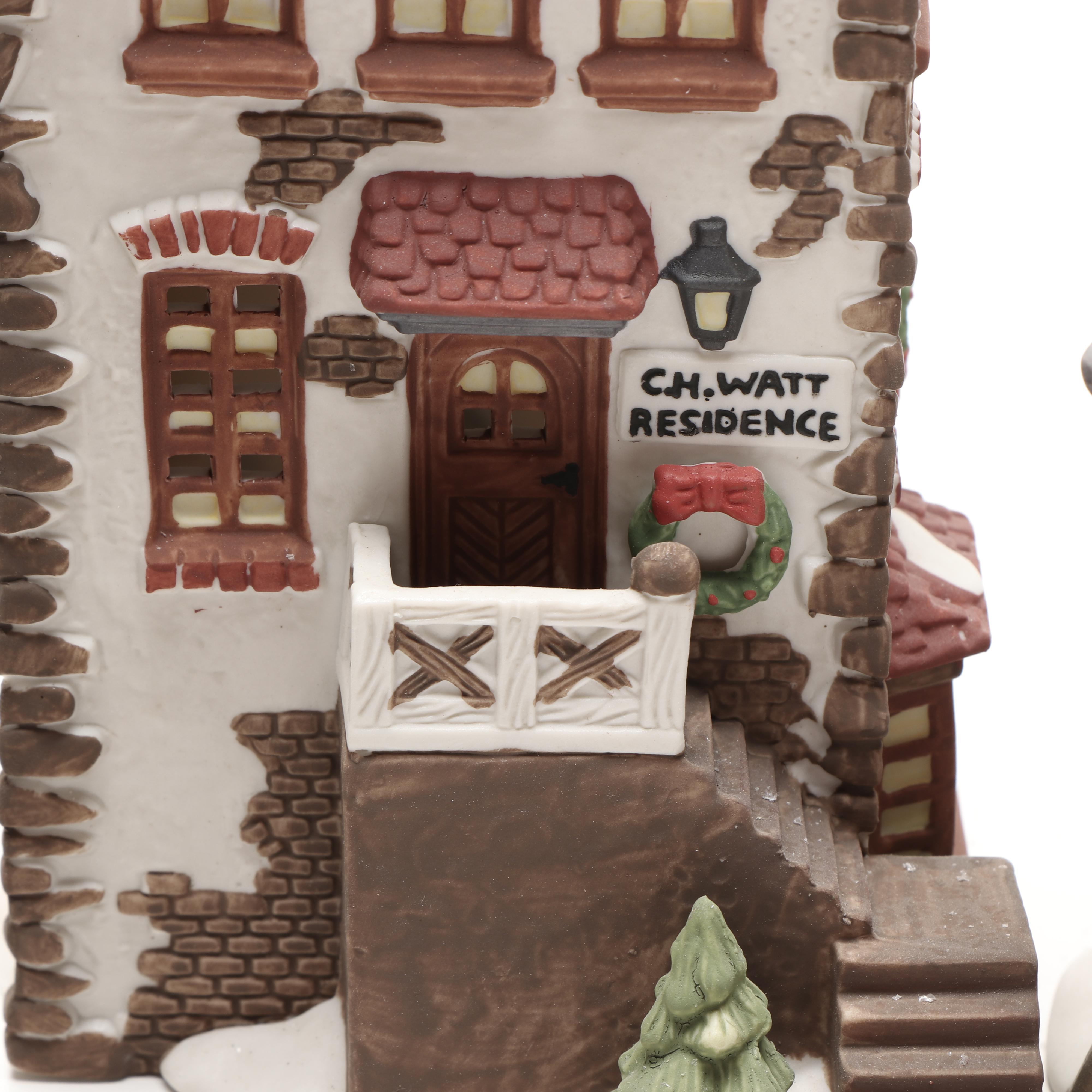 Department 56 Heritage Village Collection "Dickens' Village" Porcelain Houses