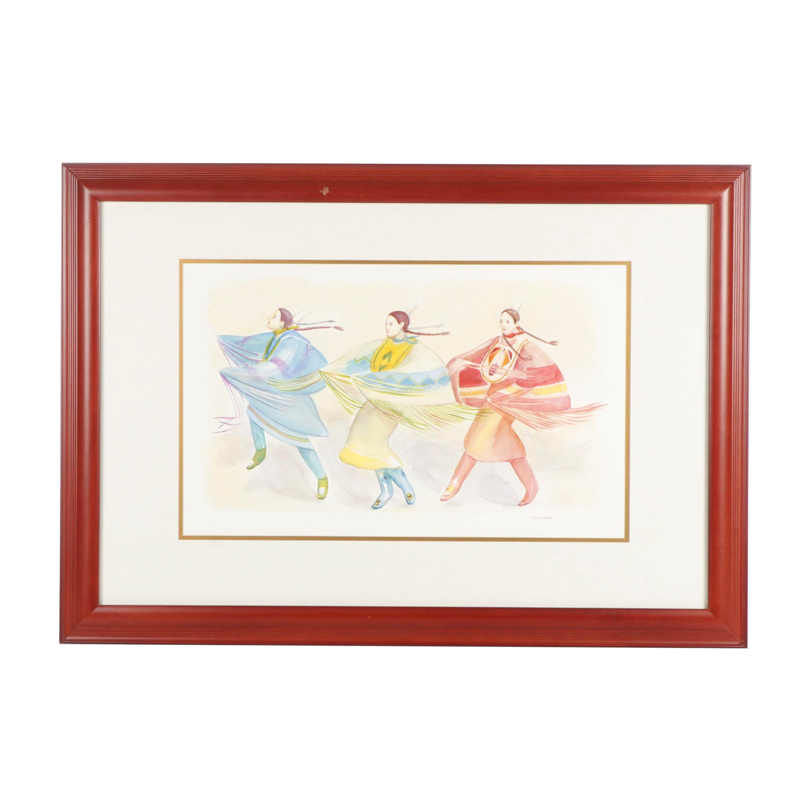 Daniel B. Ramirez Watercolor Painting