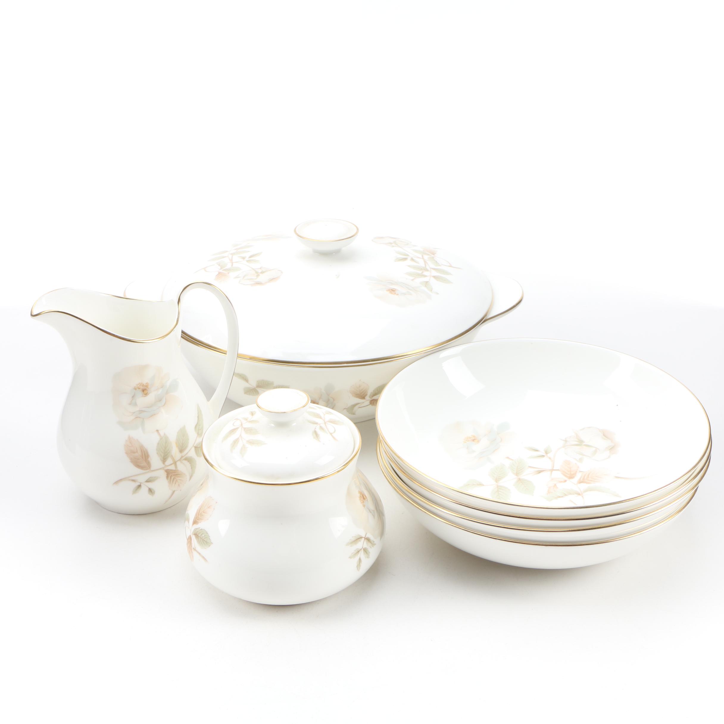 Royal Doulton "Yorkshire Rose" China Dinnerware, 1978 - 1998