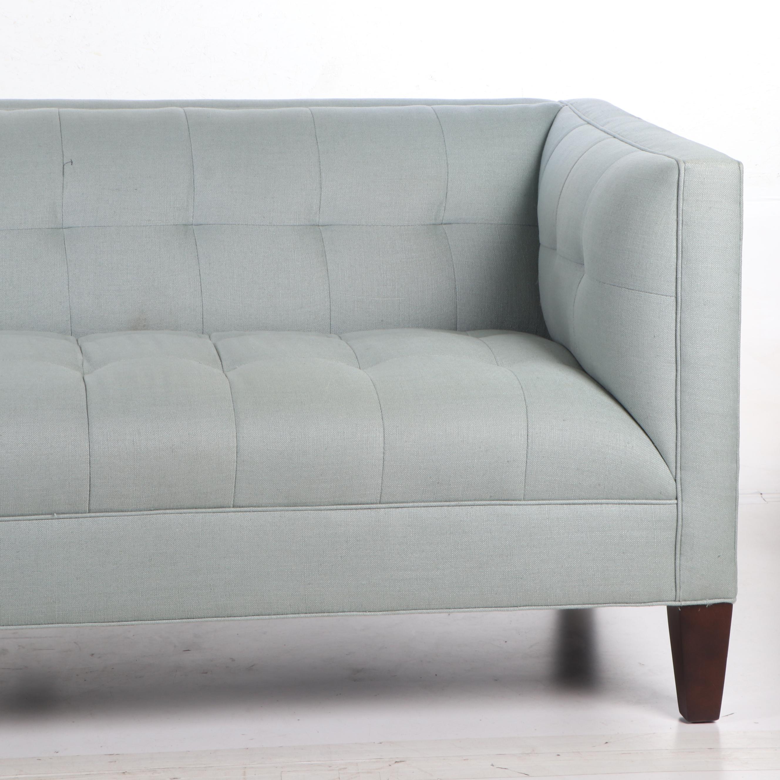 Modern Style Tuxedo Sofa, Contemporary