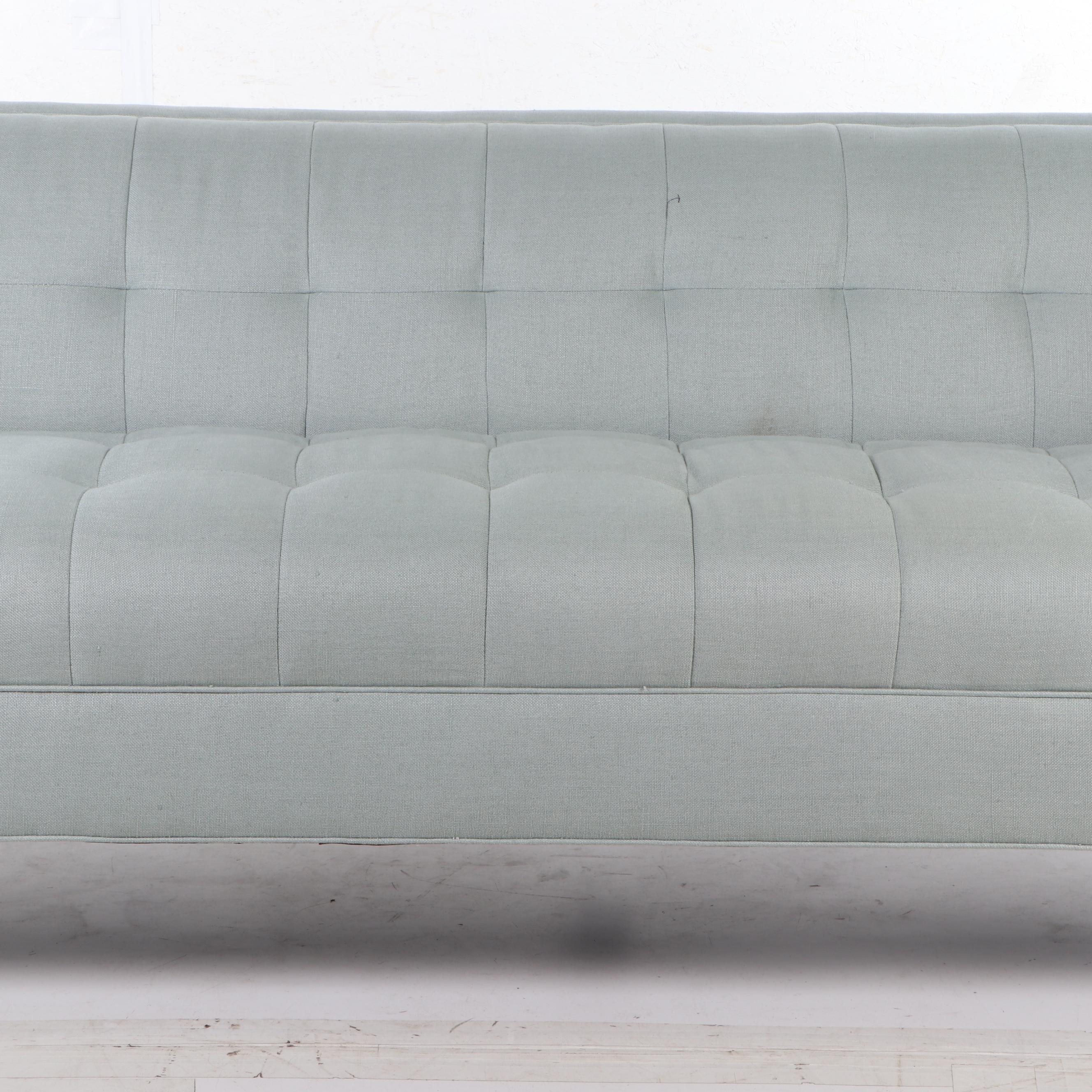 Modern Style Tuxedo Sofa, Contemporary