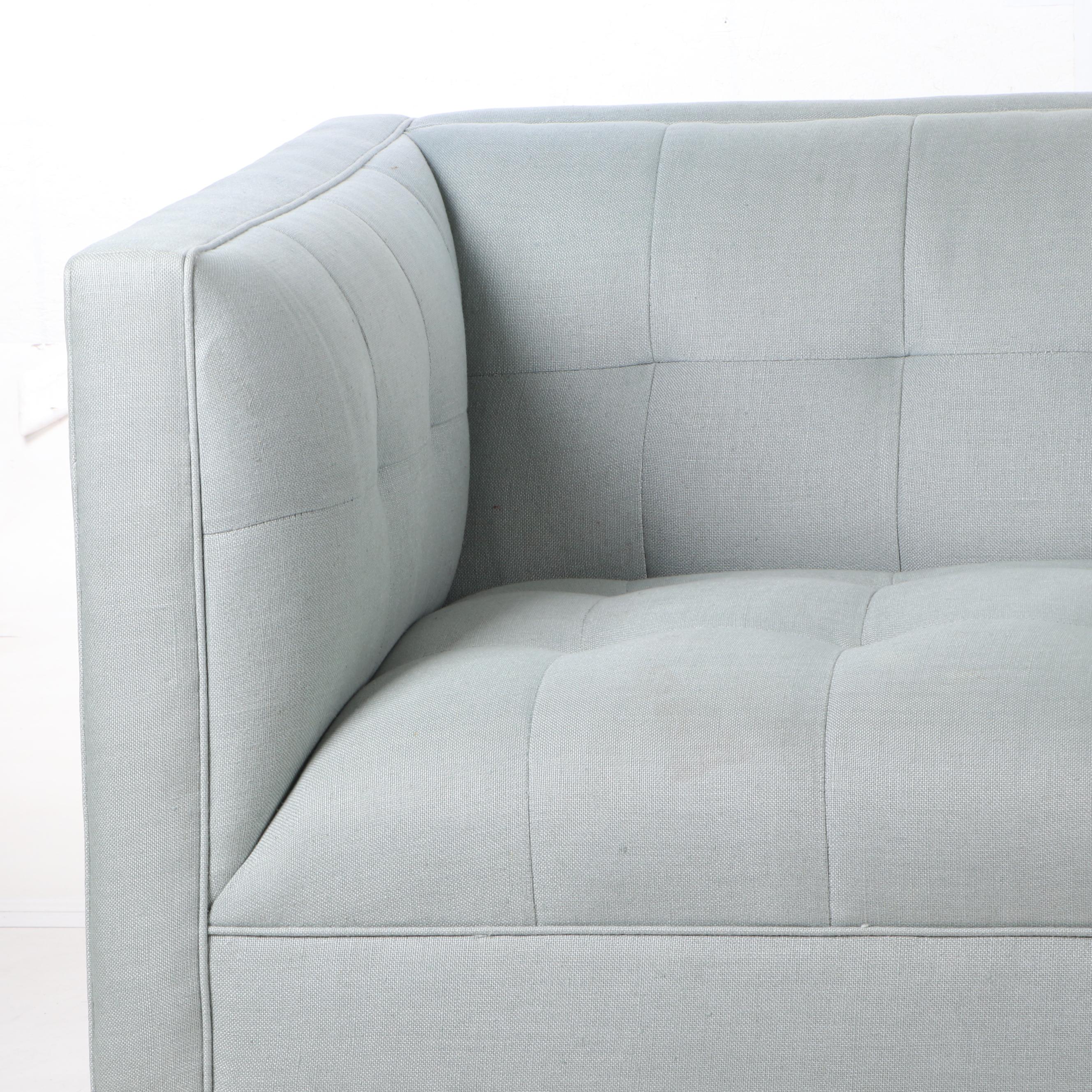 Modern Style Tuxedo Sofa, Contemporary