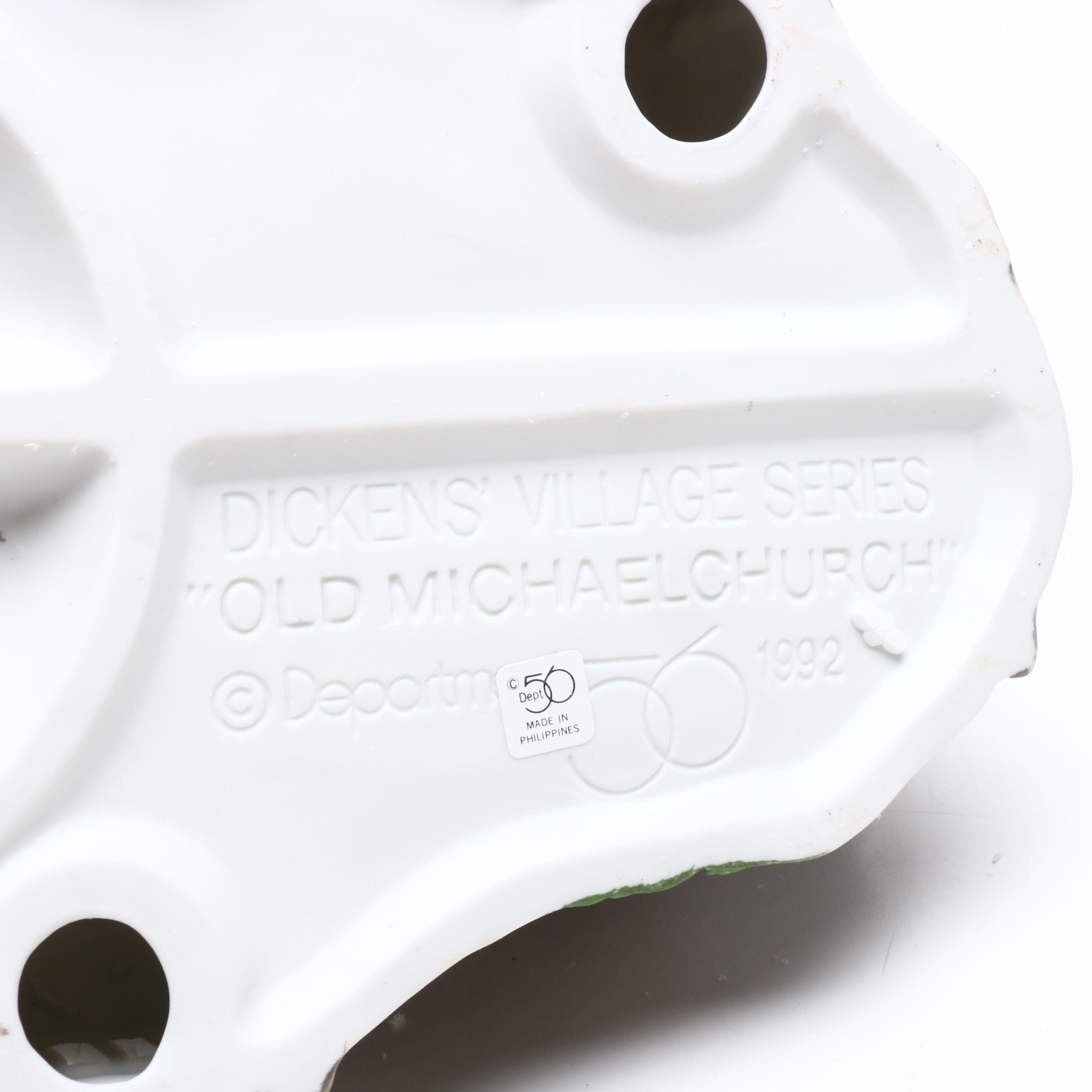 Department 56 Heritage Village Collection "Dickens' Village" Porcelain Houses