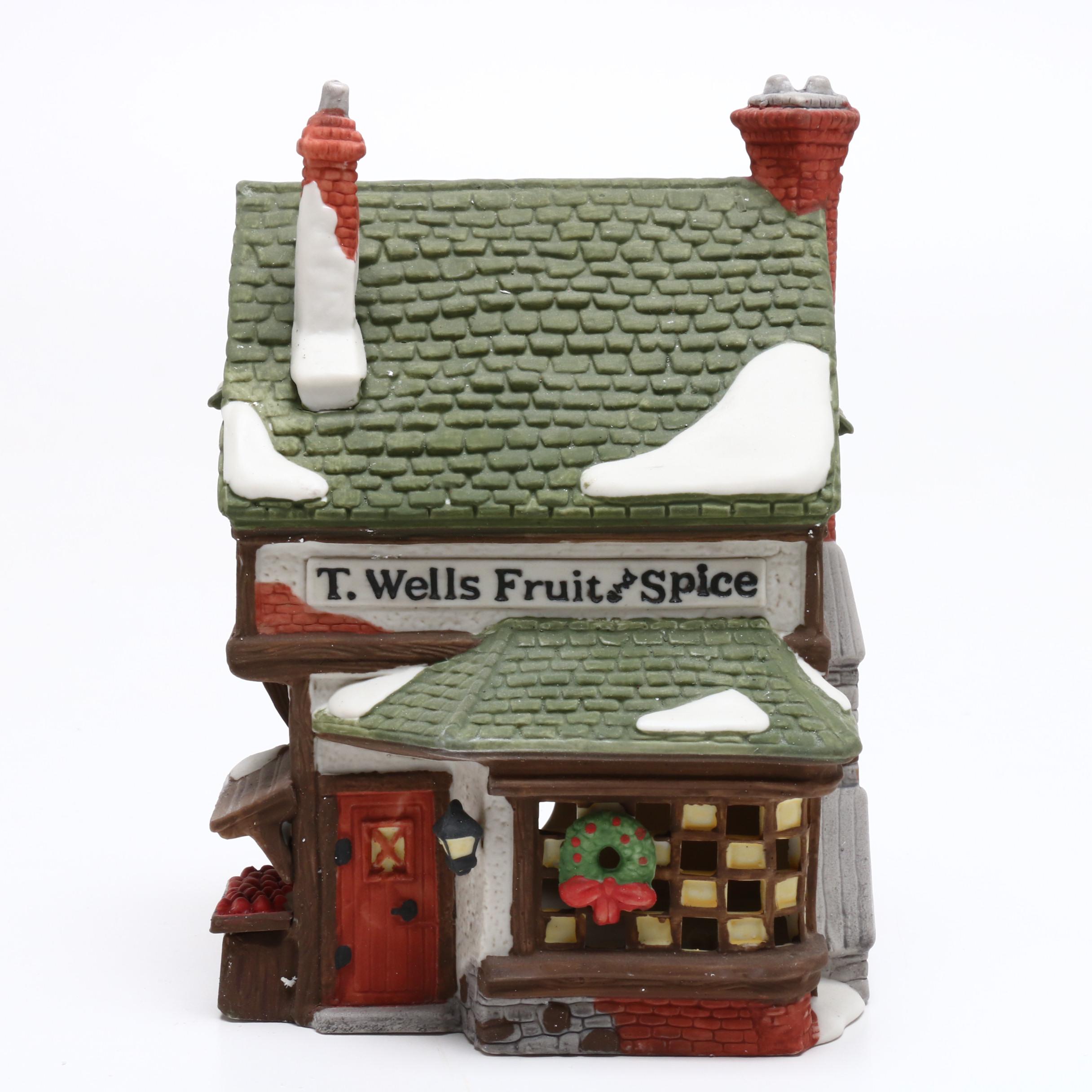 Department 56 Heritage Village Collection "Dickens' Village" Porcelain Houses