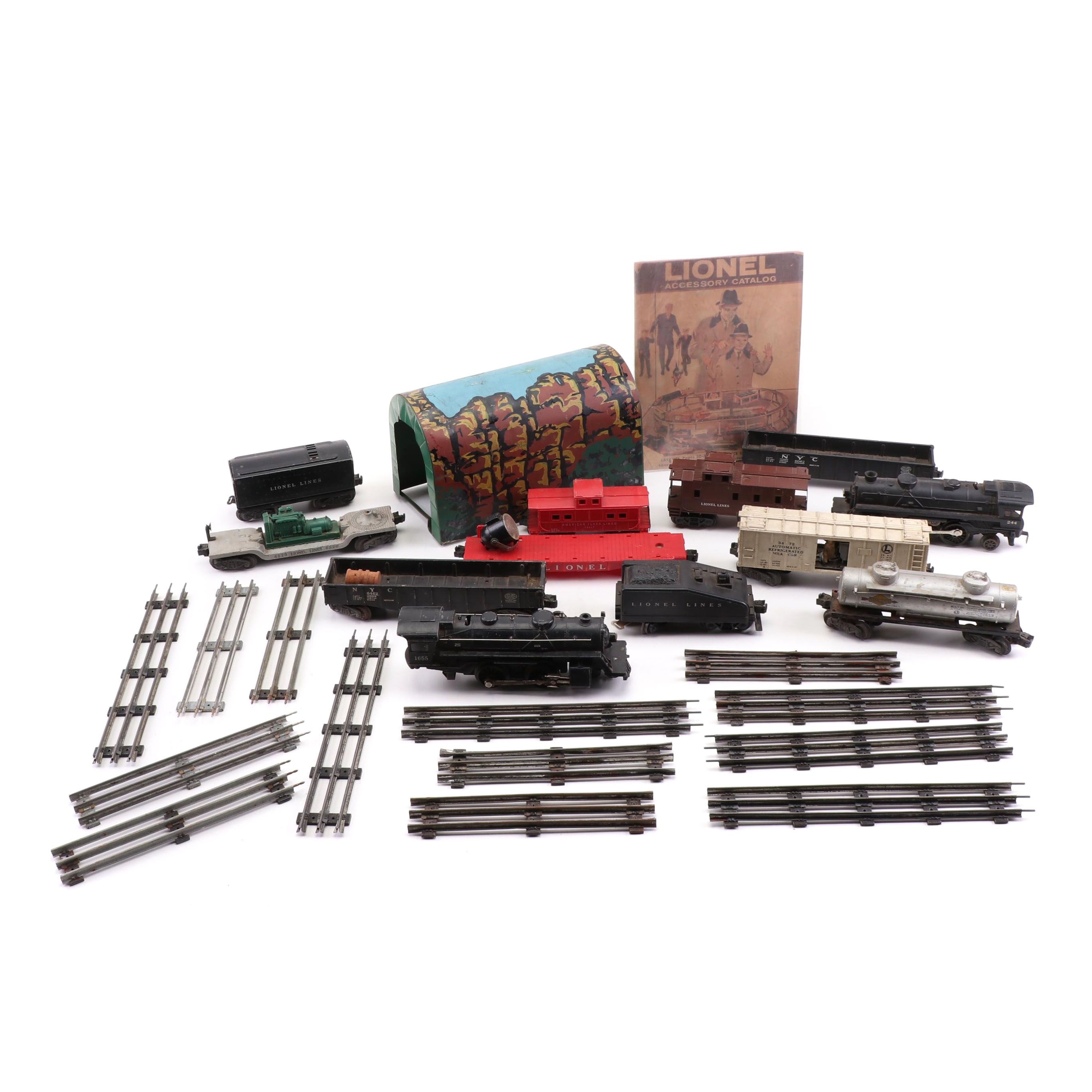 Post-War Lionel O Scale Model Train Set, Vintage