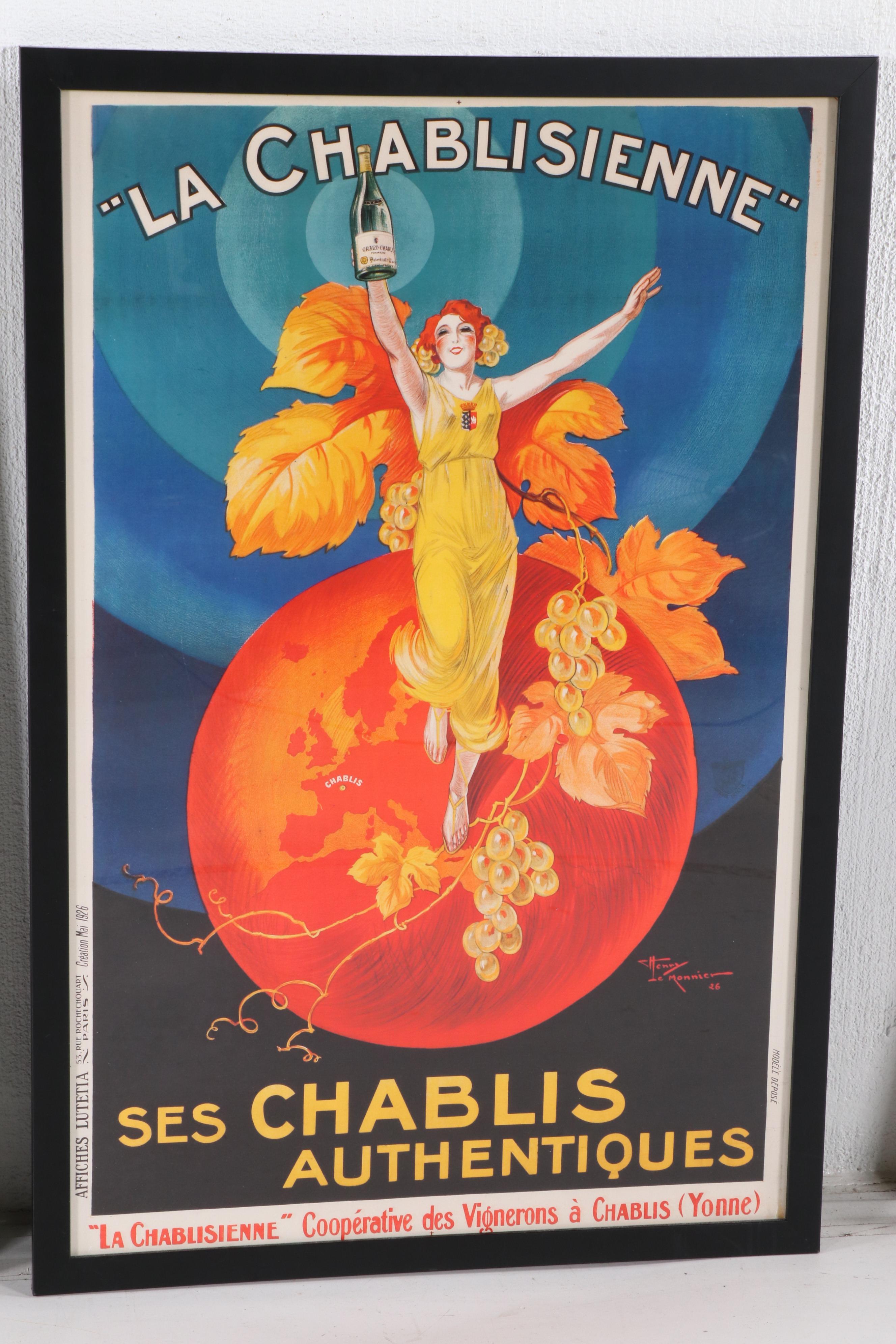 Offset Lithograph and Giclée French Advertising Posters