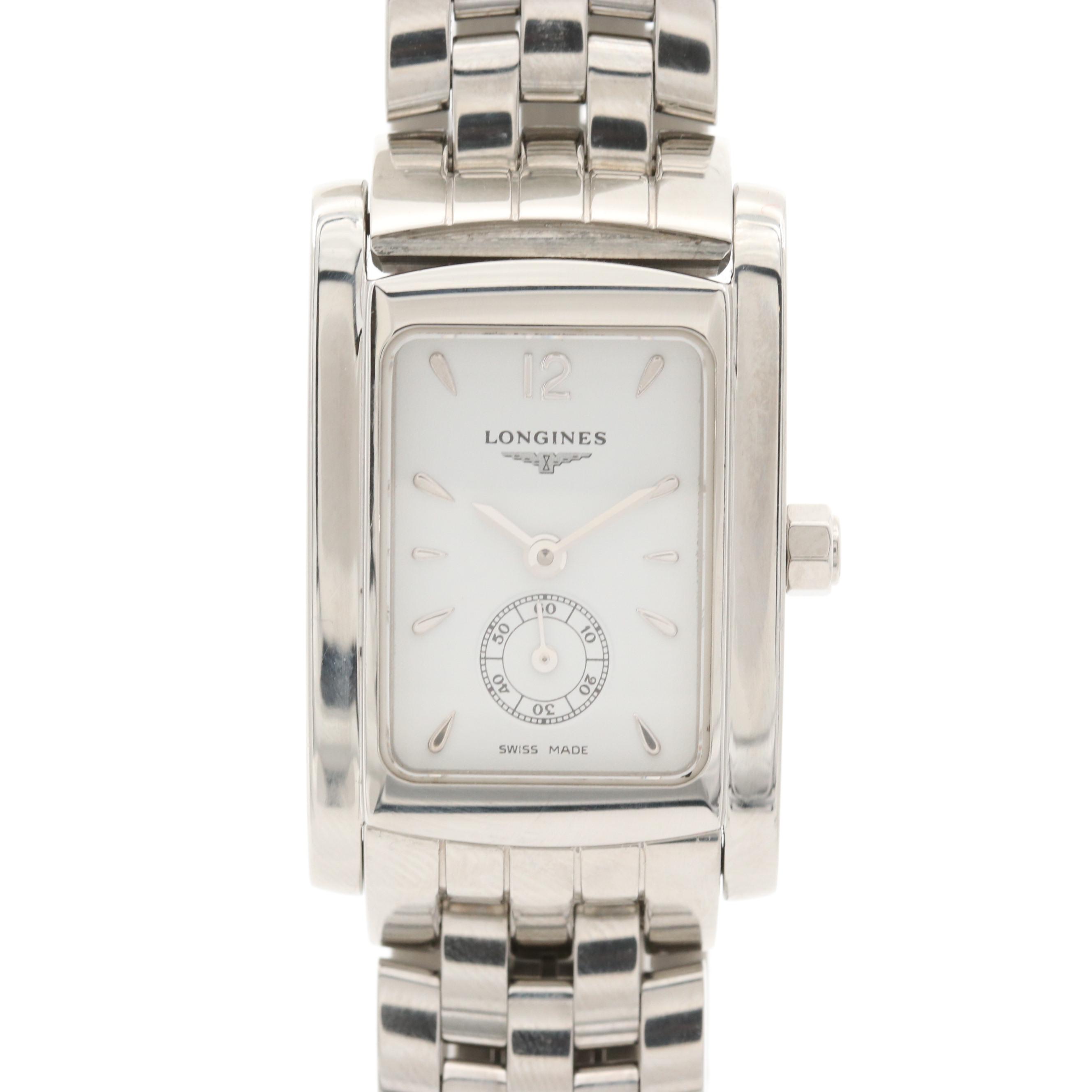 Longines DolceVita Stainless Steel Quartz Watch