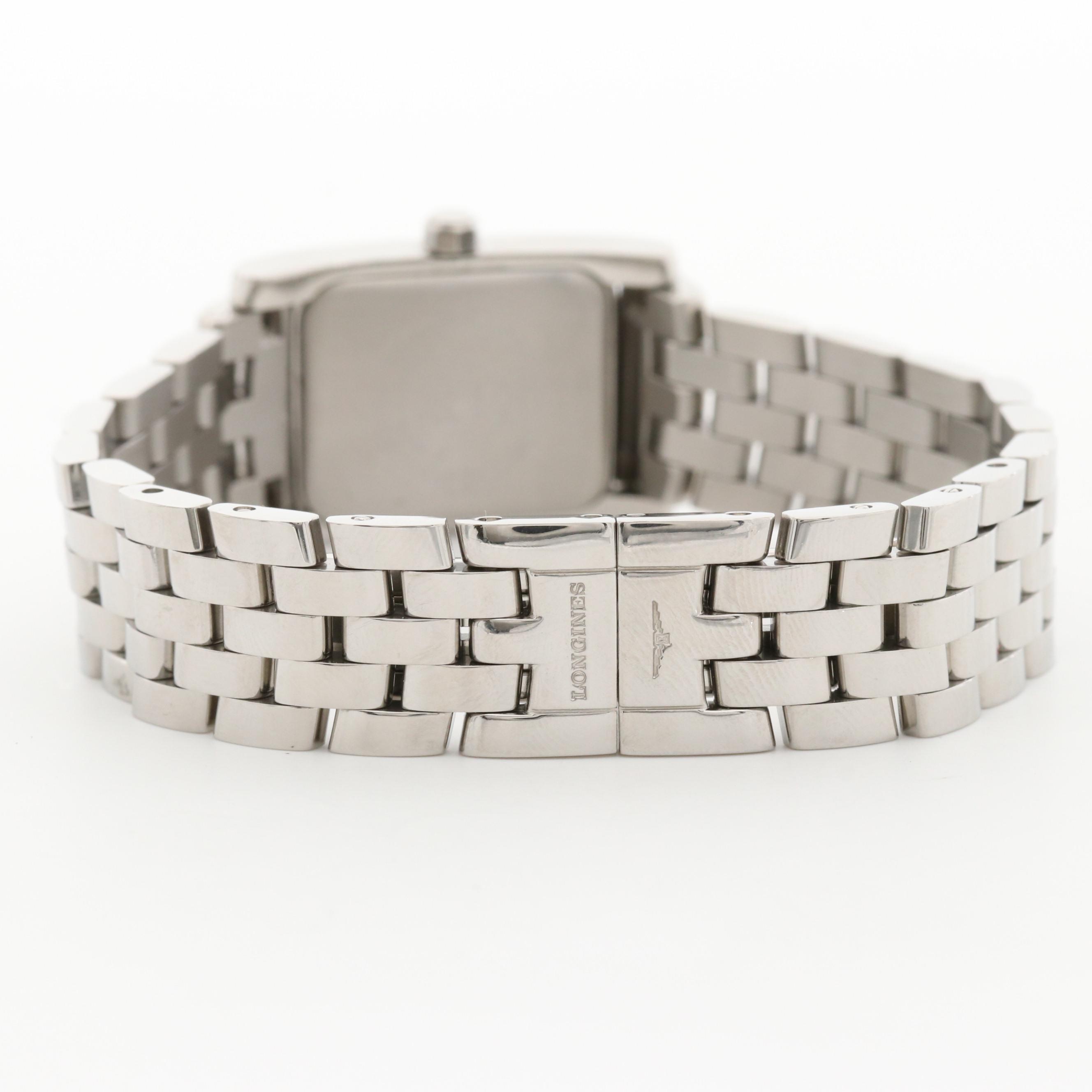 Longines DolceVita Stainless Steel Quartz Watch