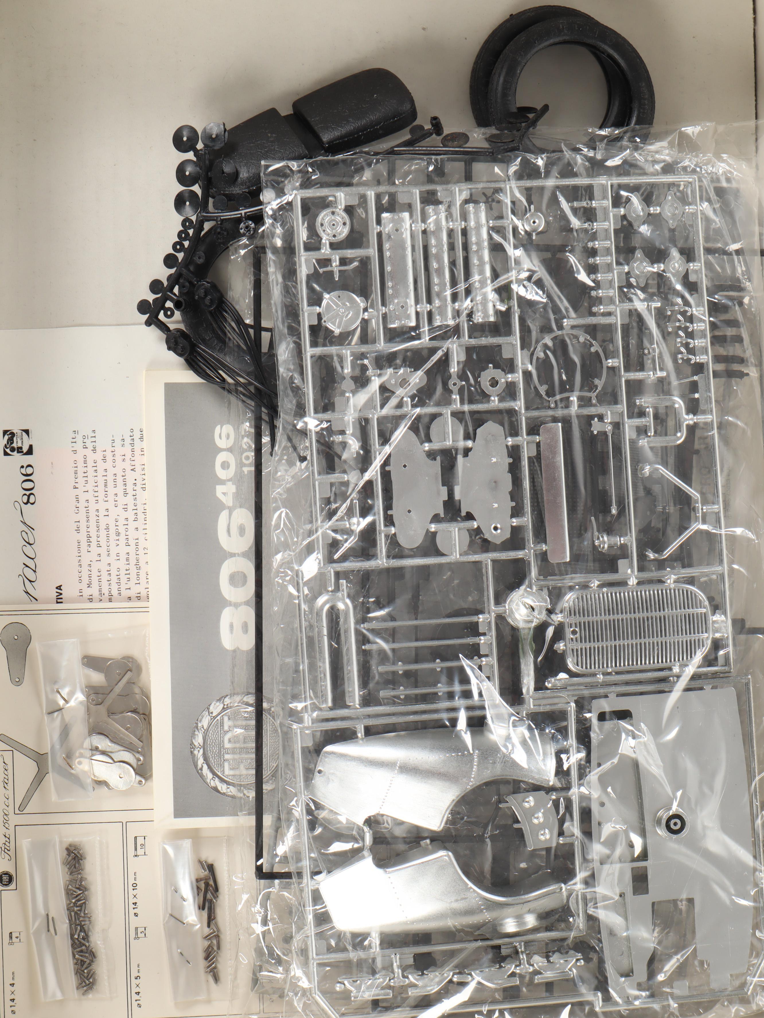 F-1 Race Car Plastic Model Kits, Late 20th Century