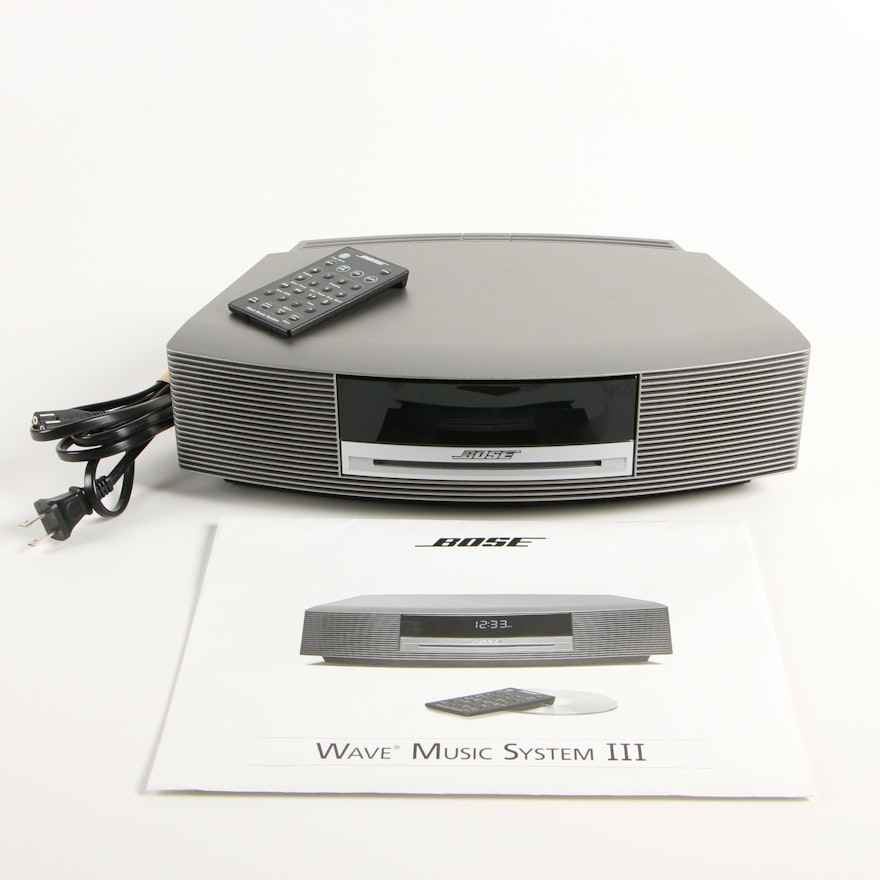 Bose Wave III CD Player and Radio Music System