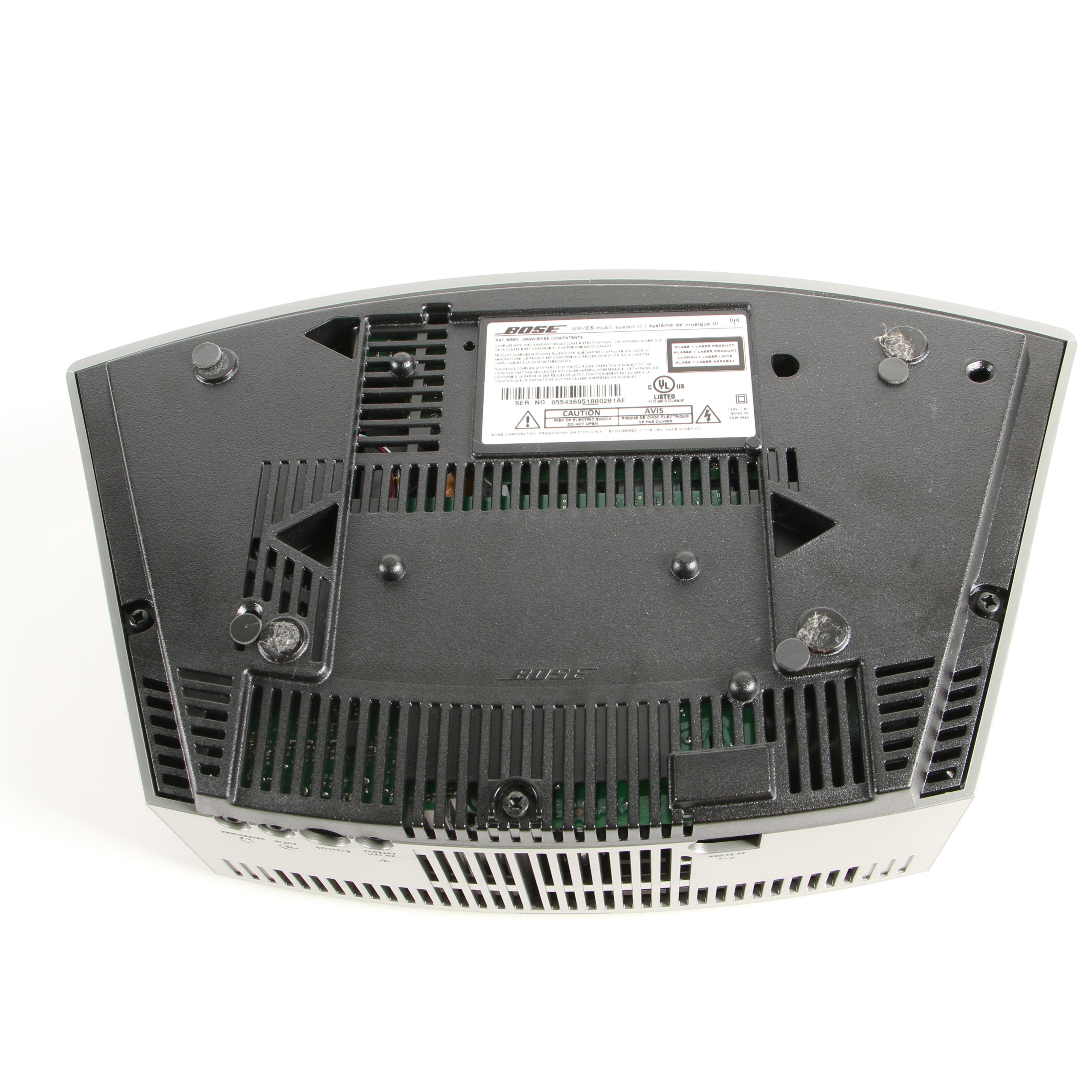 Bose Wave III CD Player and Radio Music System