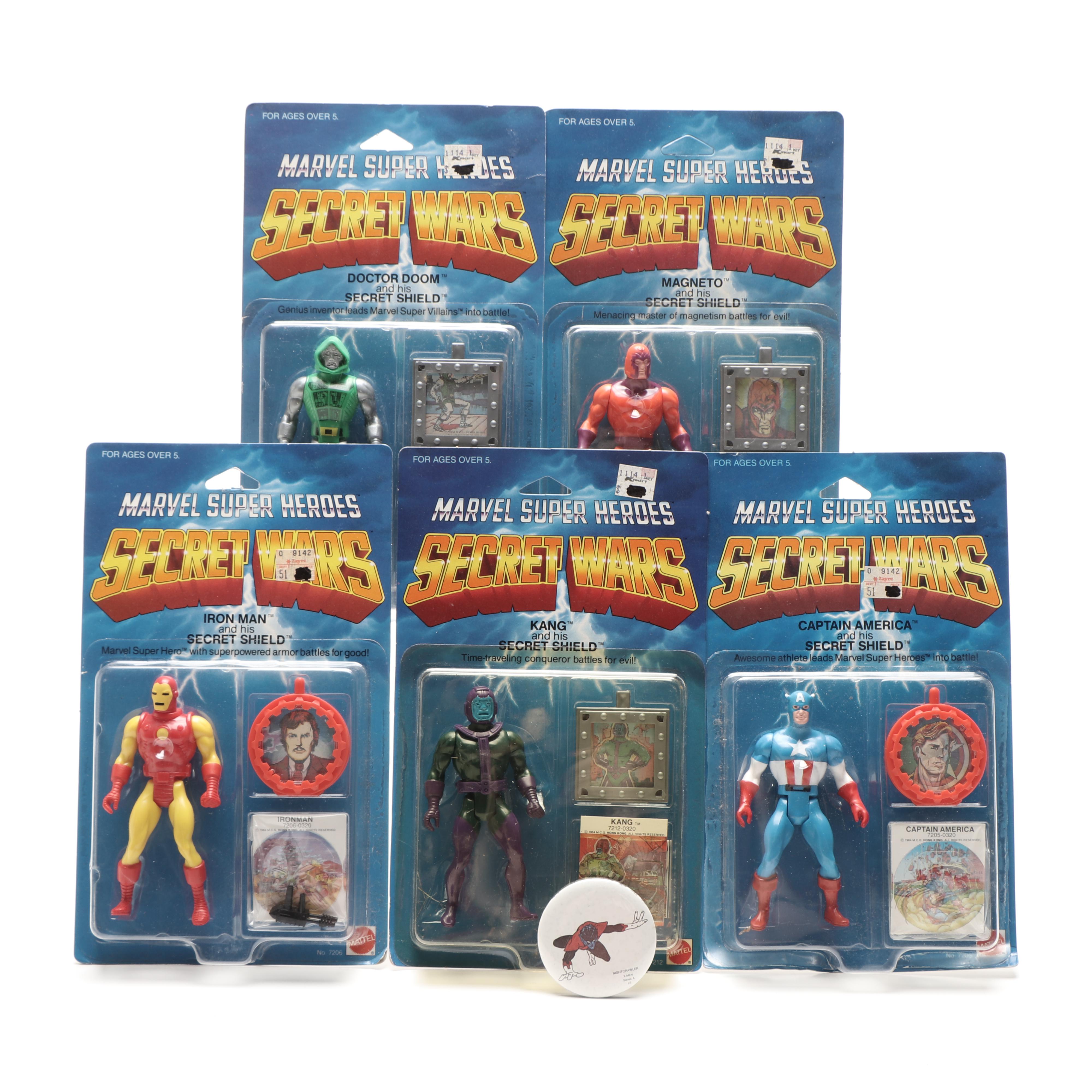 Mattel's Marvel Super Heroes "Secret Wars" Action Figures, Circa 1980s