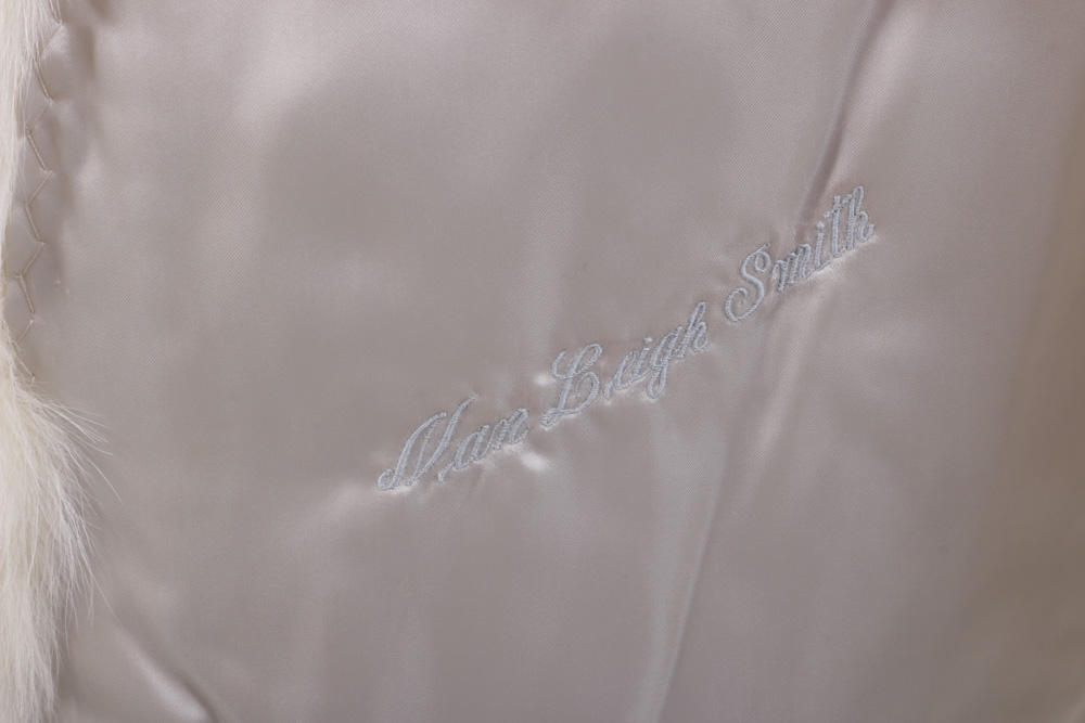 Fox Fur Jacket with Arctic Fox Fur Tuxedo Collar from Silverman Furs, Vintage