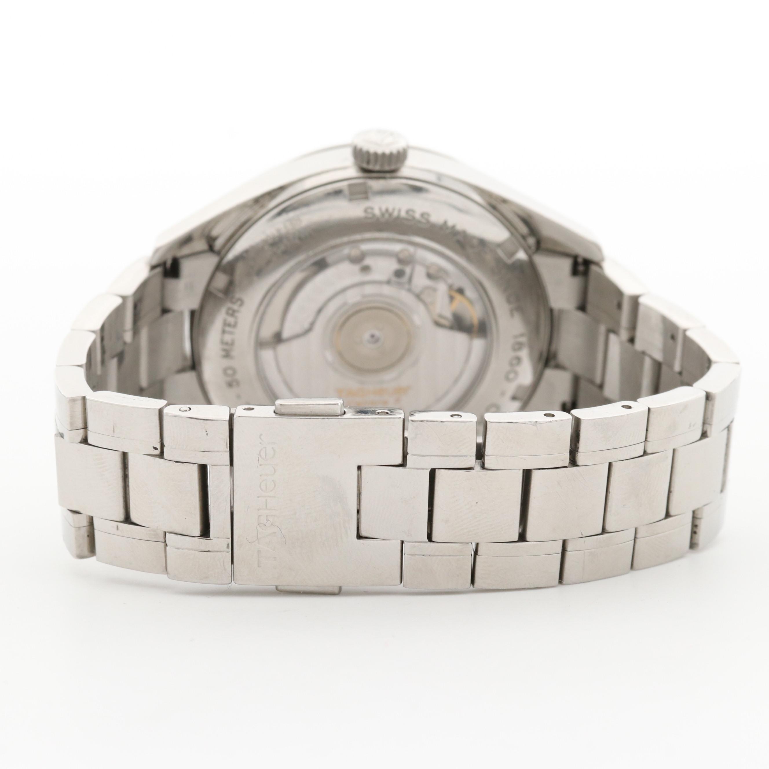 TAG Heuer Carerra Twin Time Stainless Steel Watch