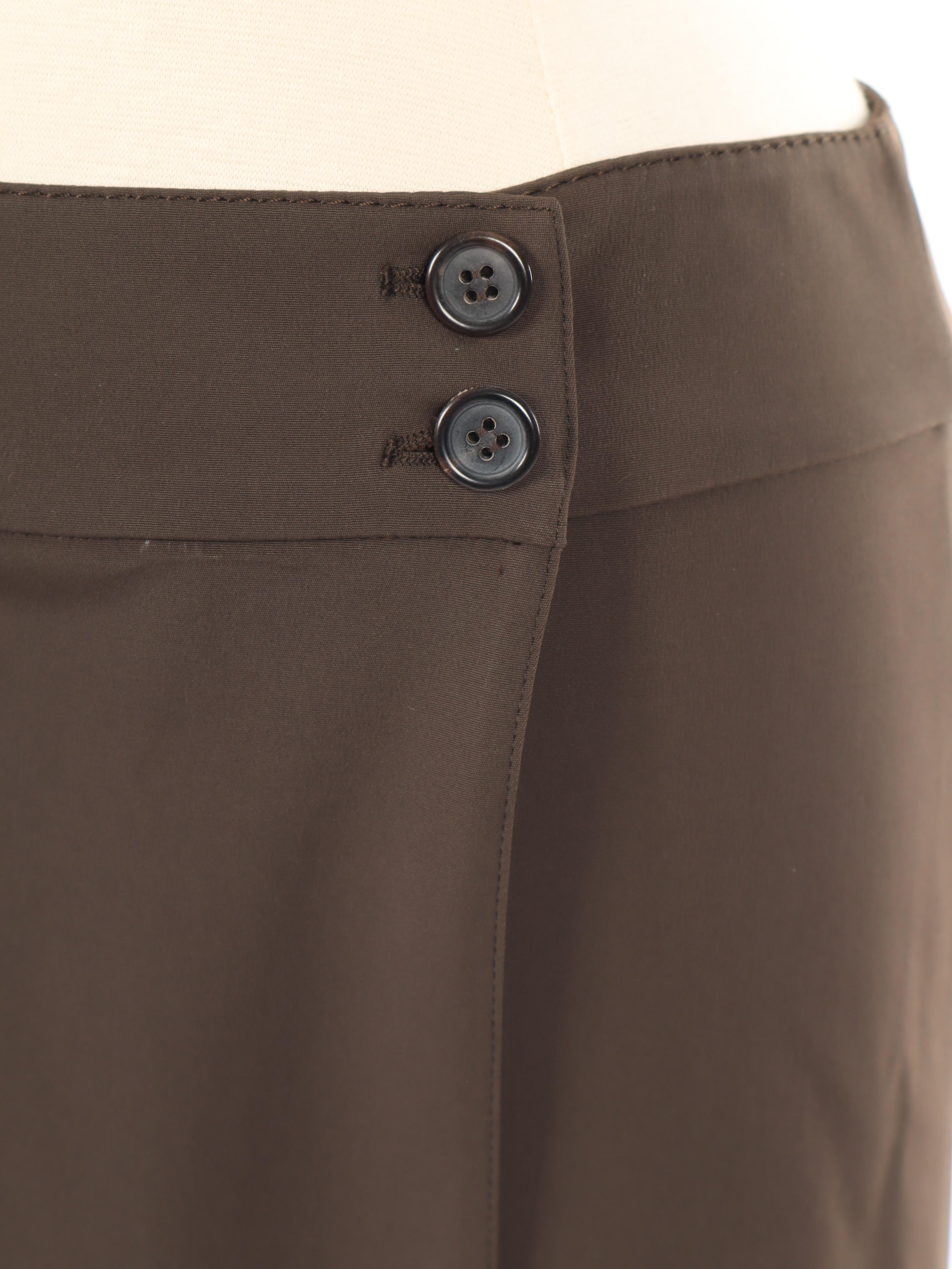 Prada Mohair and Wool Knit Jacket with Brown Skirt