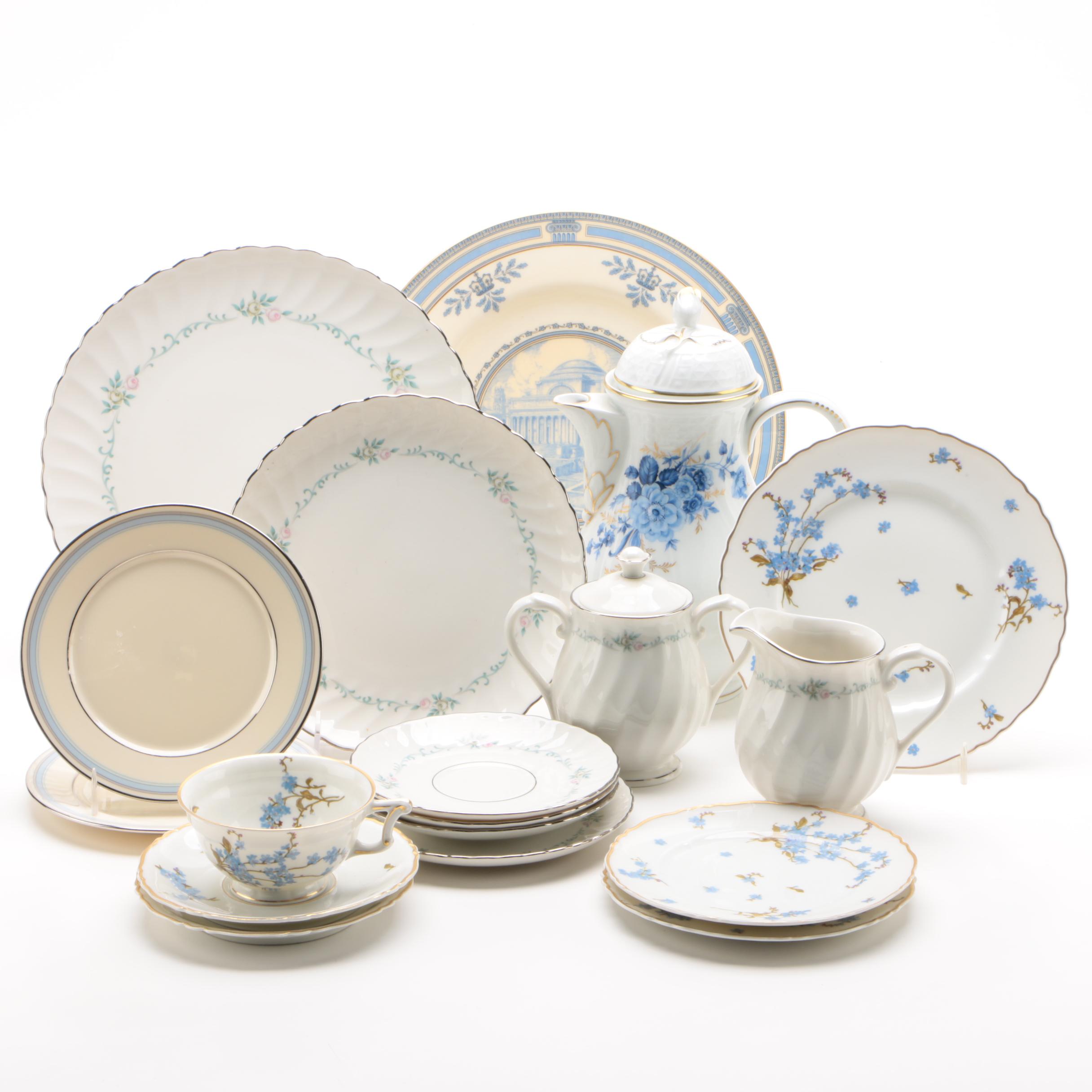 Lenox "Columbia University Low Memorial Library" China Collector Plate and Other