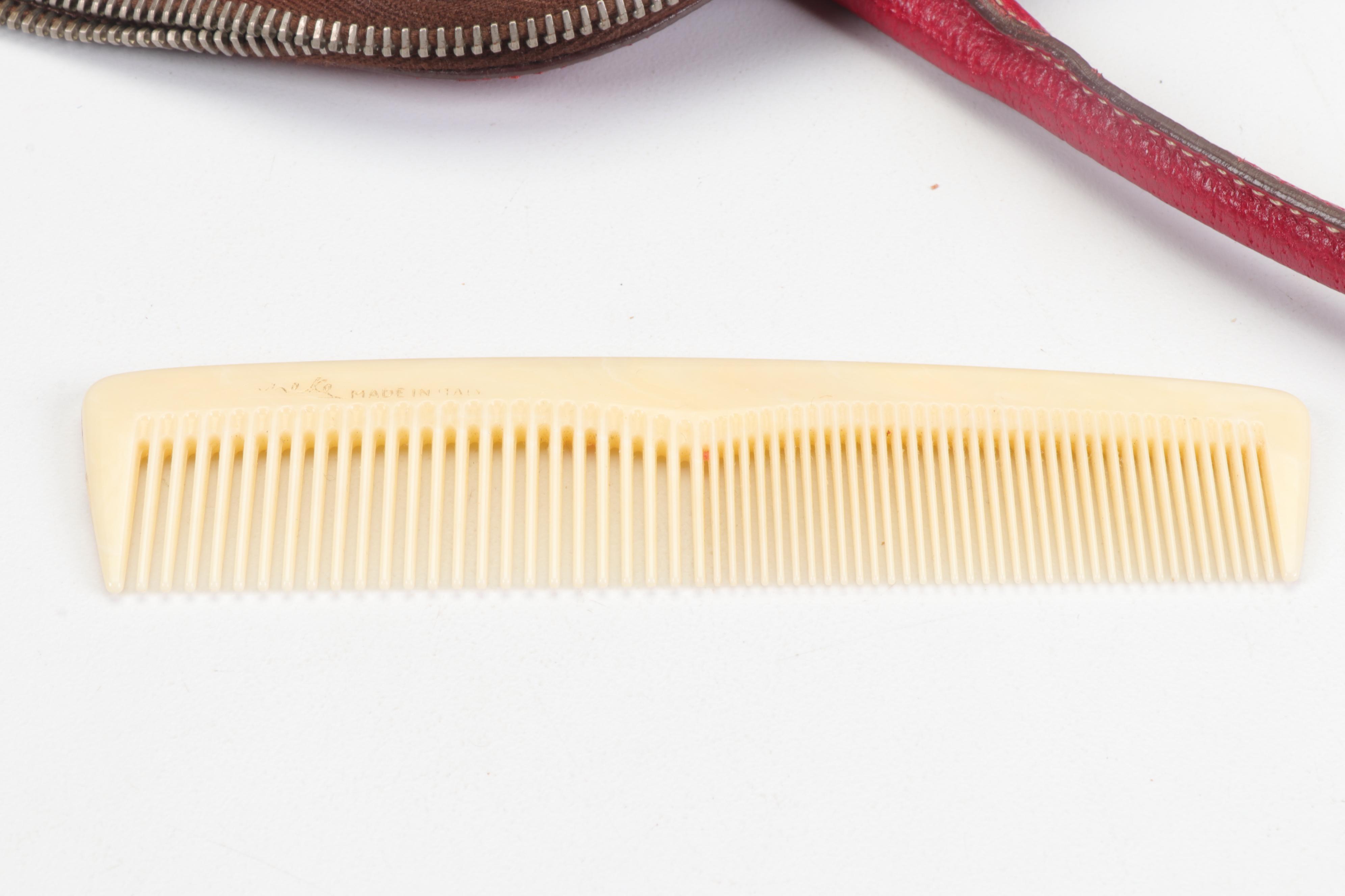 Prada Red Leather Structured Top Handle Trapezoid Satchel